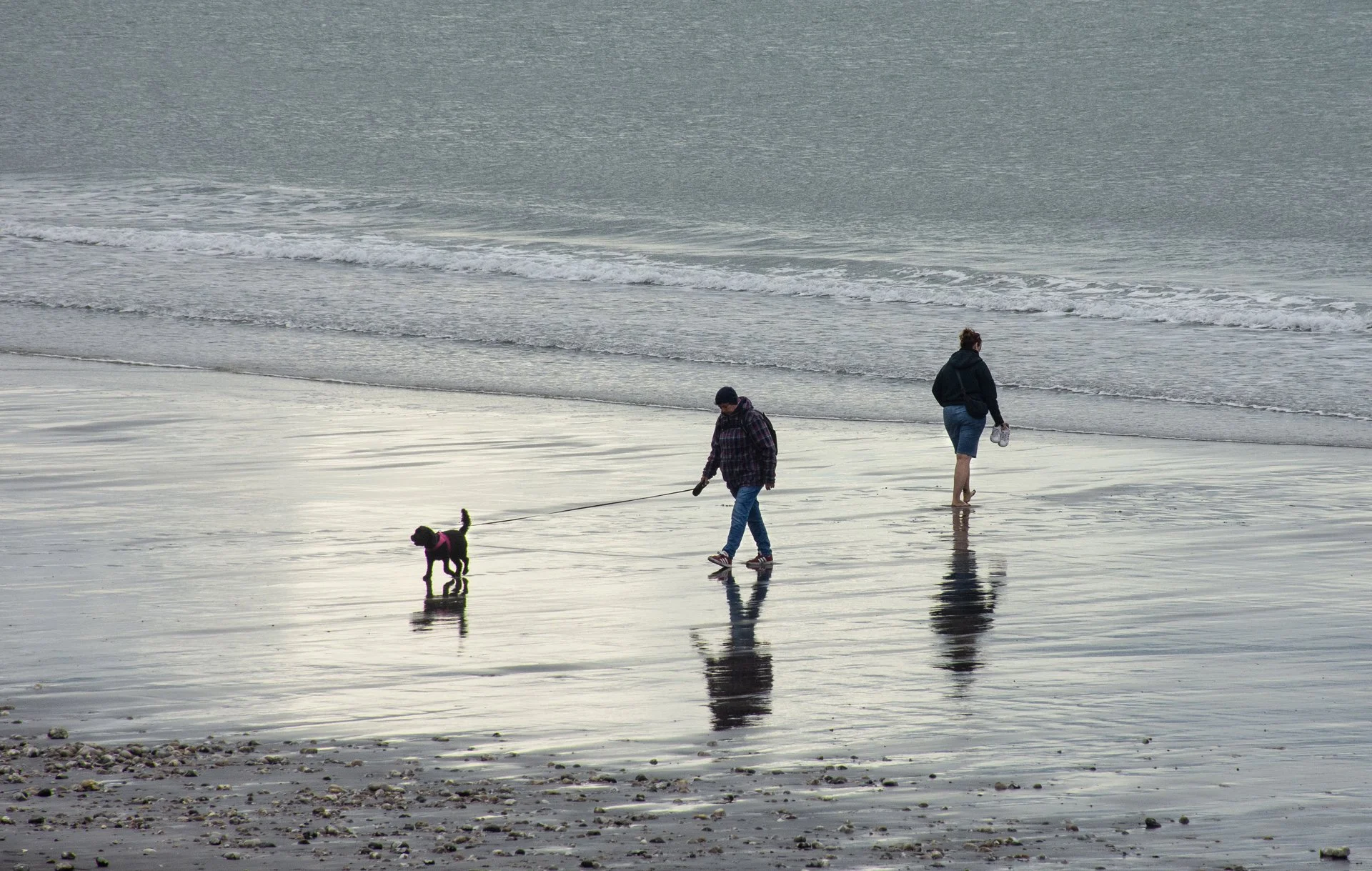 Balade sur le bord de mer
