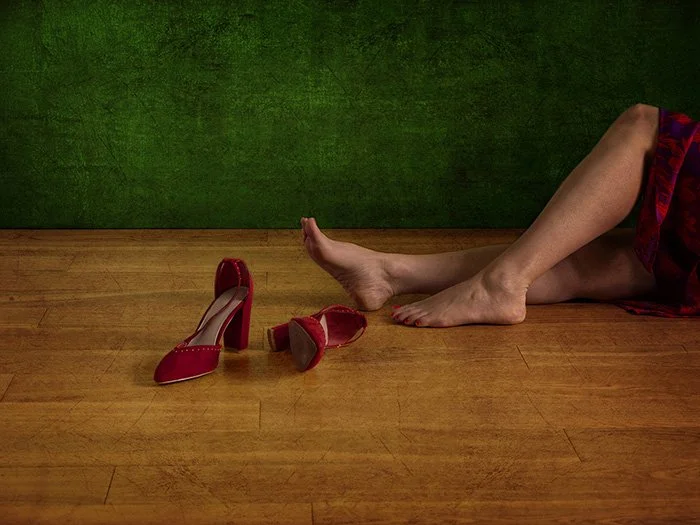 Les chaussures rouges