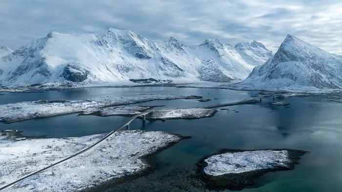 Aerial Lofoten