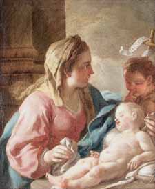 Annibale Carracci 1560-1609 "Madonna and Child" (Copy)