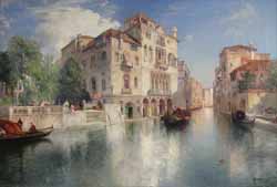 Thomas Moran "Venetian Scene" 1905 (Copy)