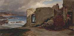 Elihu Vedder "House by the Sea" (Copy)