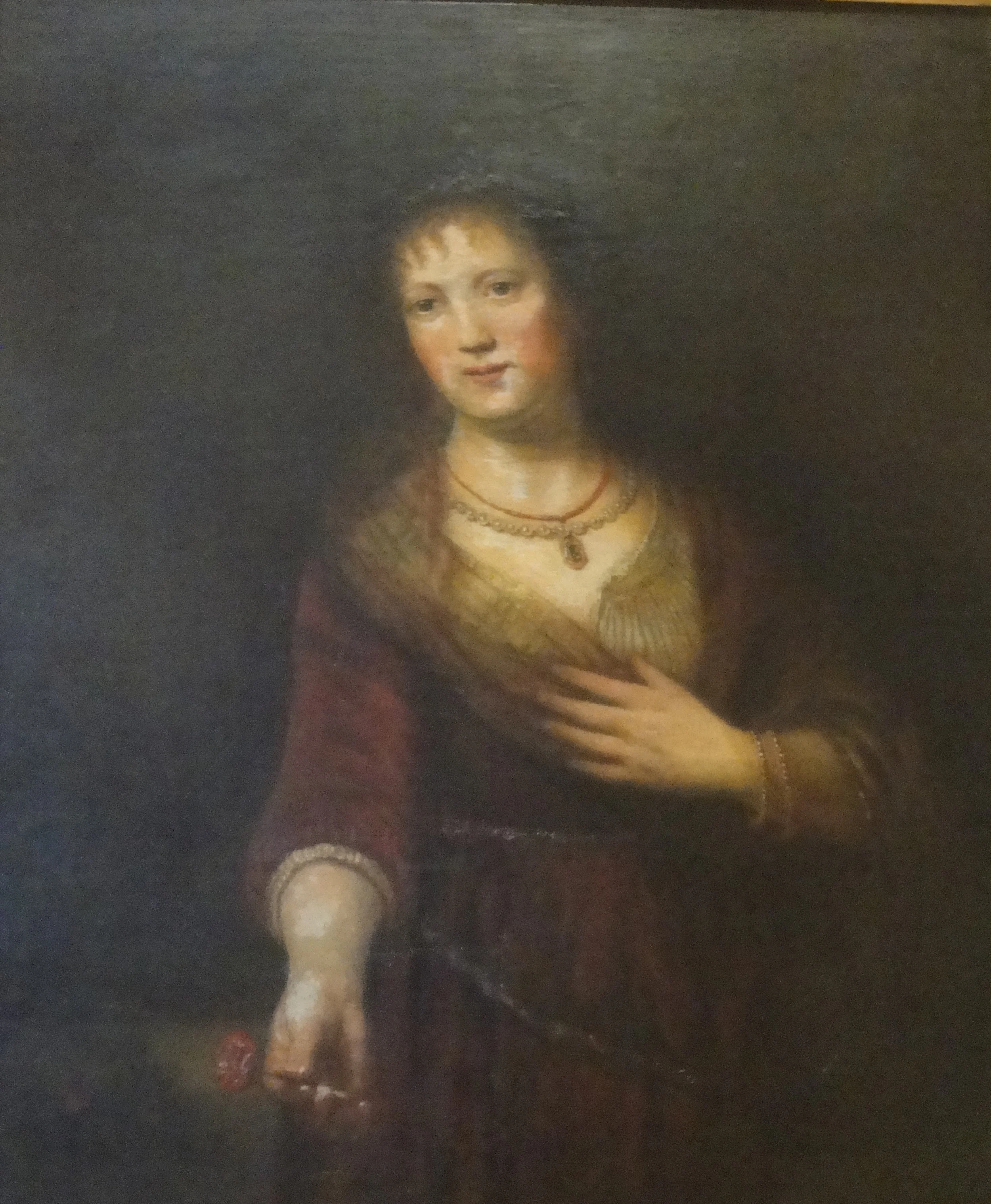 Saskia as Flora