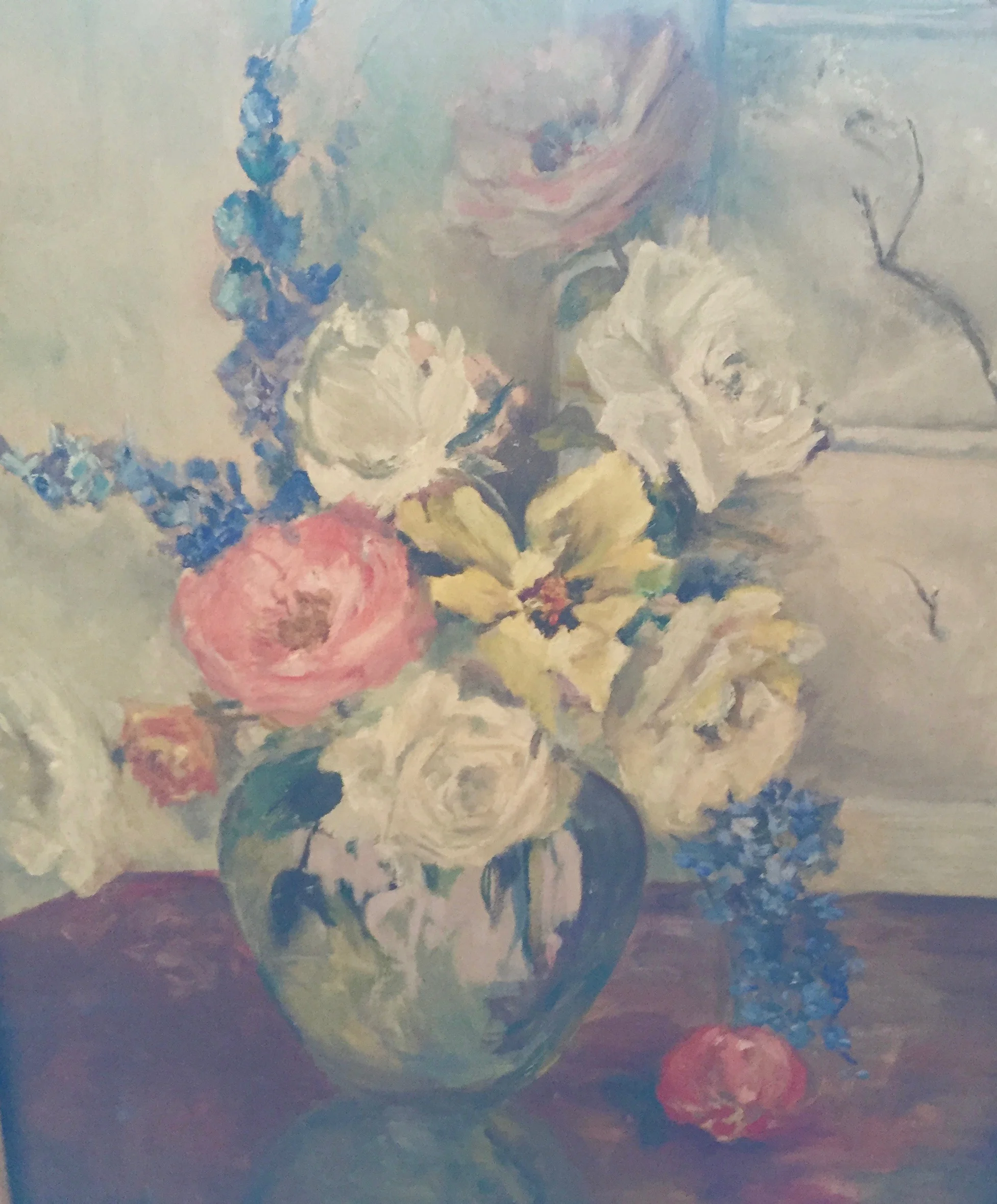 Floral Still Life, artist unknown