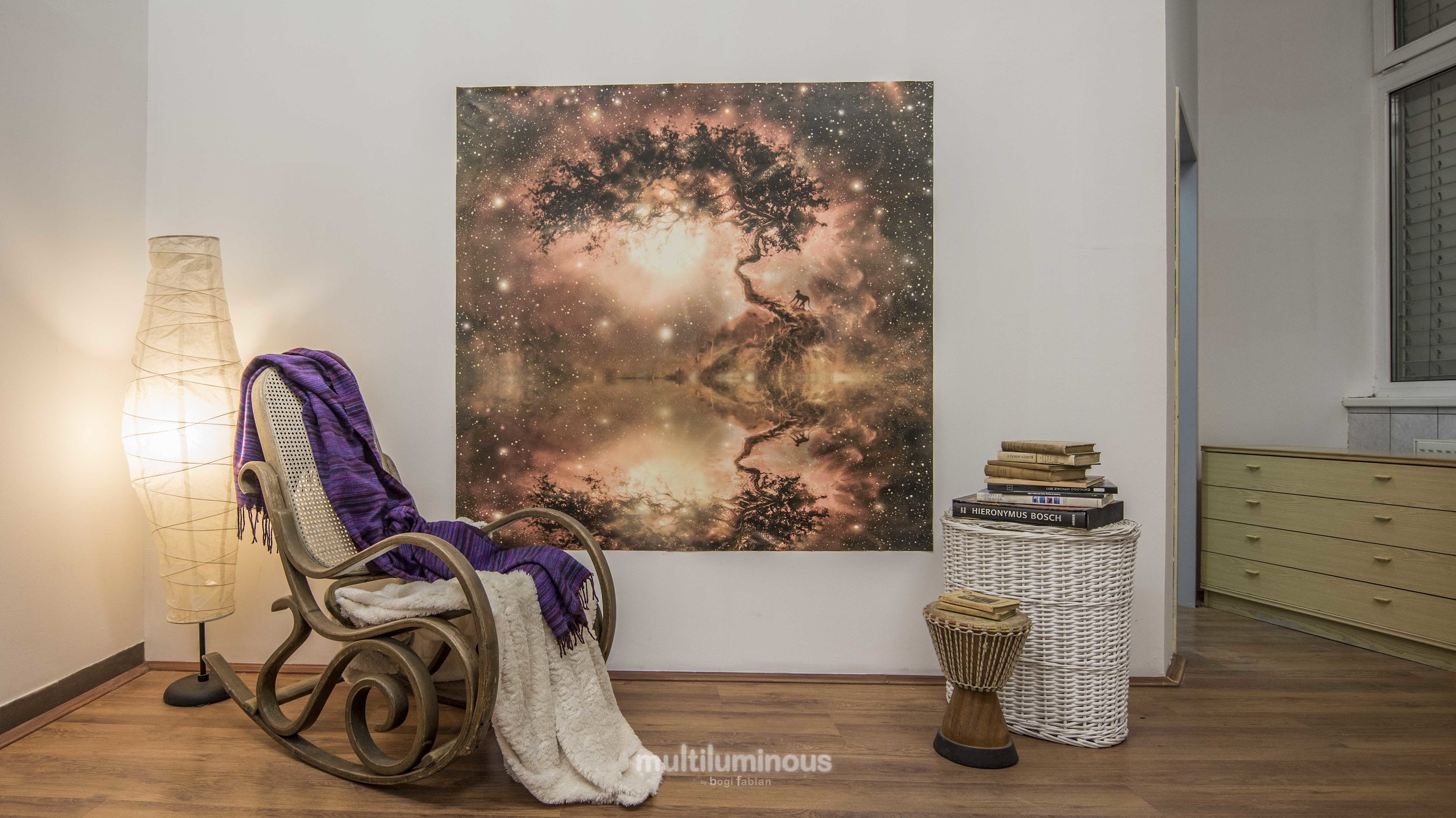 Evolution daylight Glow in the dark art prints by Bogi Fabian multiluminous .jpg