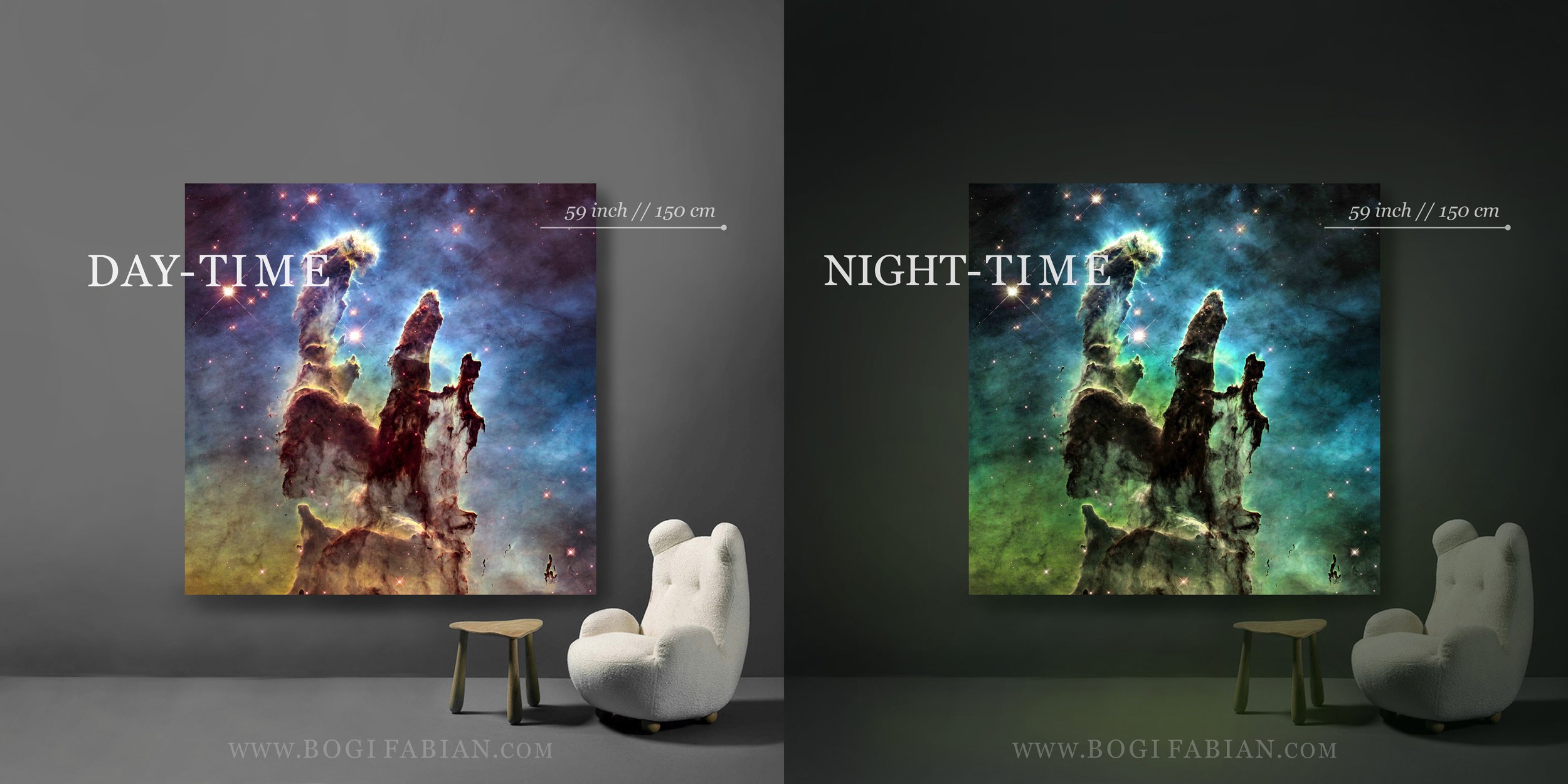 11 NIGHT+BOGI+FABIAN+GLOWING+PRINT+PILLARS+OF+CREATION+Nebula+Hubble+Space+Telescope+.jpg