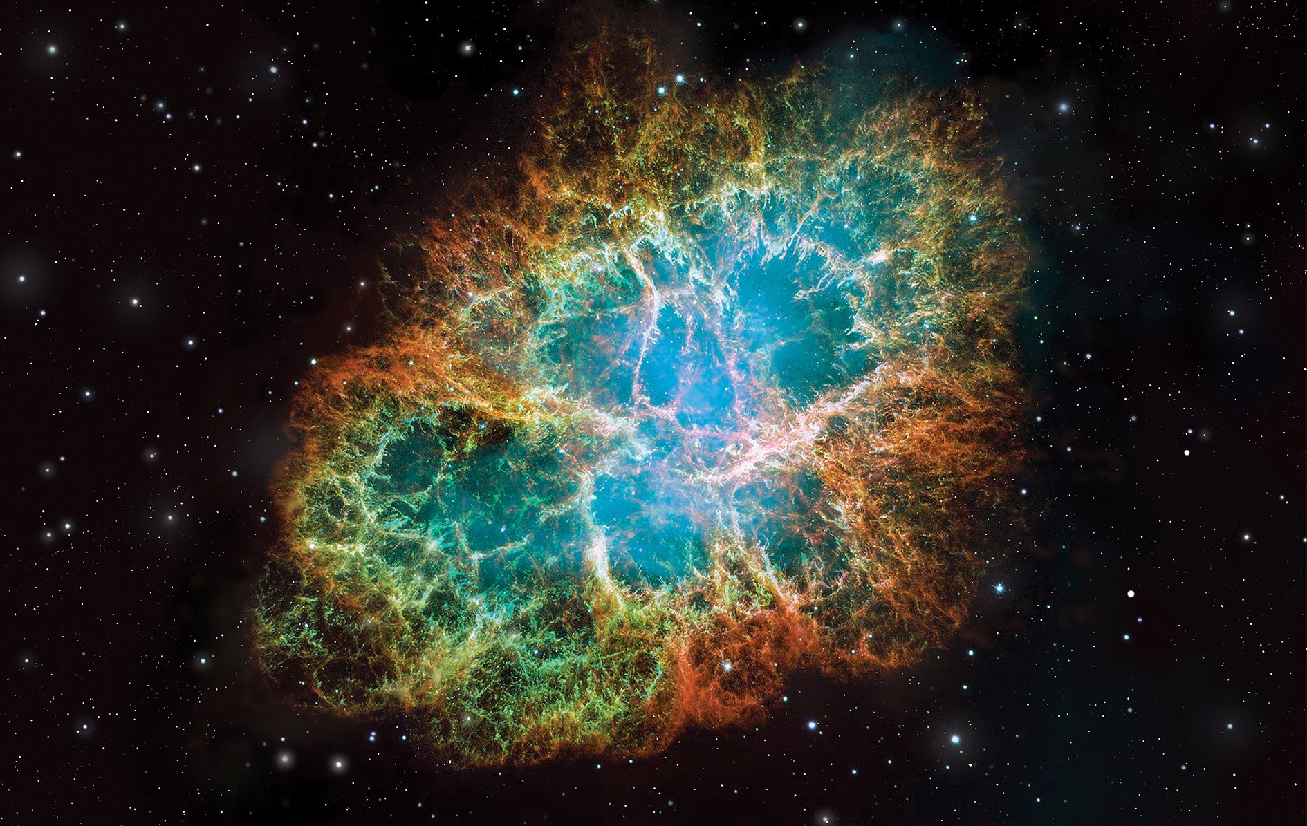CRAB EXTENDED NIGHT+BOGI+FABIAN+GLOWING+PRINT+PILLARS+OF+CREATION+Nebula+Hubble+Space+Telescope+.jpg