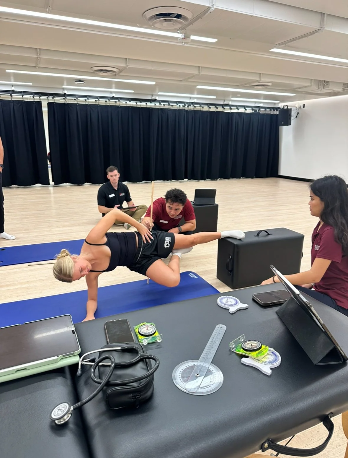 Adductor strength for stability considerations.
