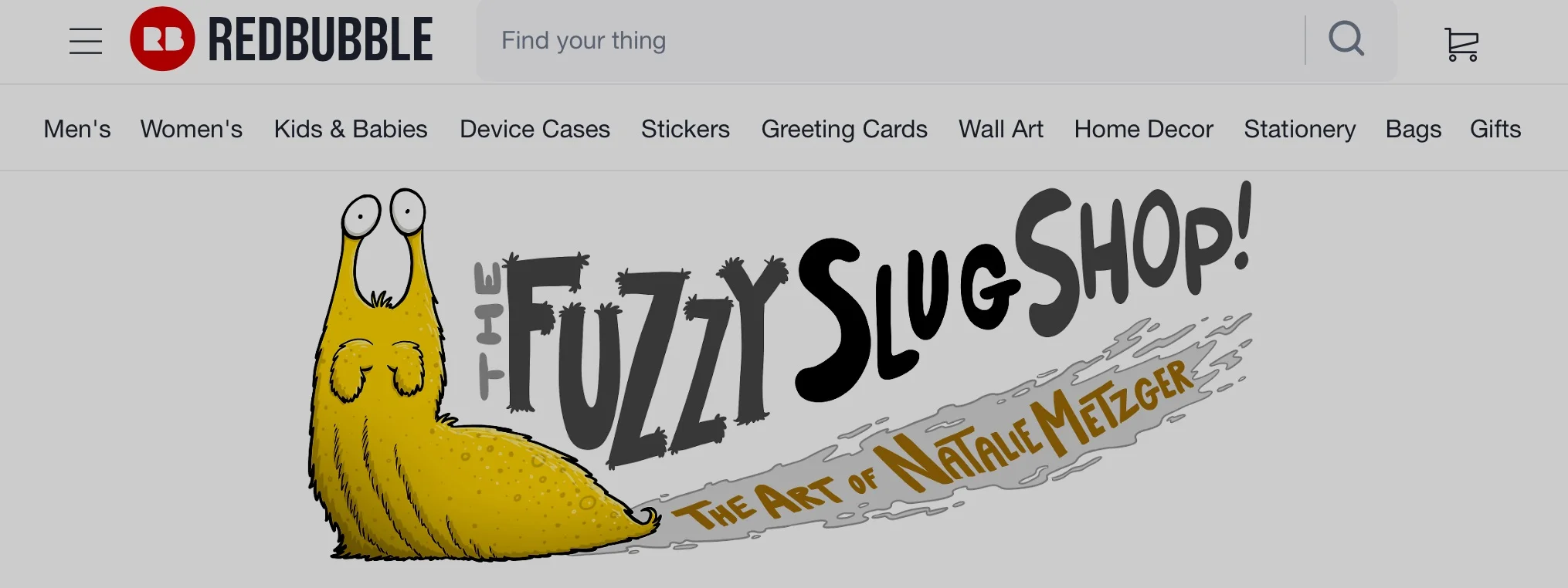 Shop — Fuzzy Slug Studios