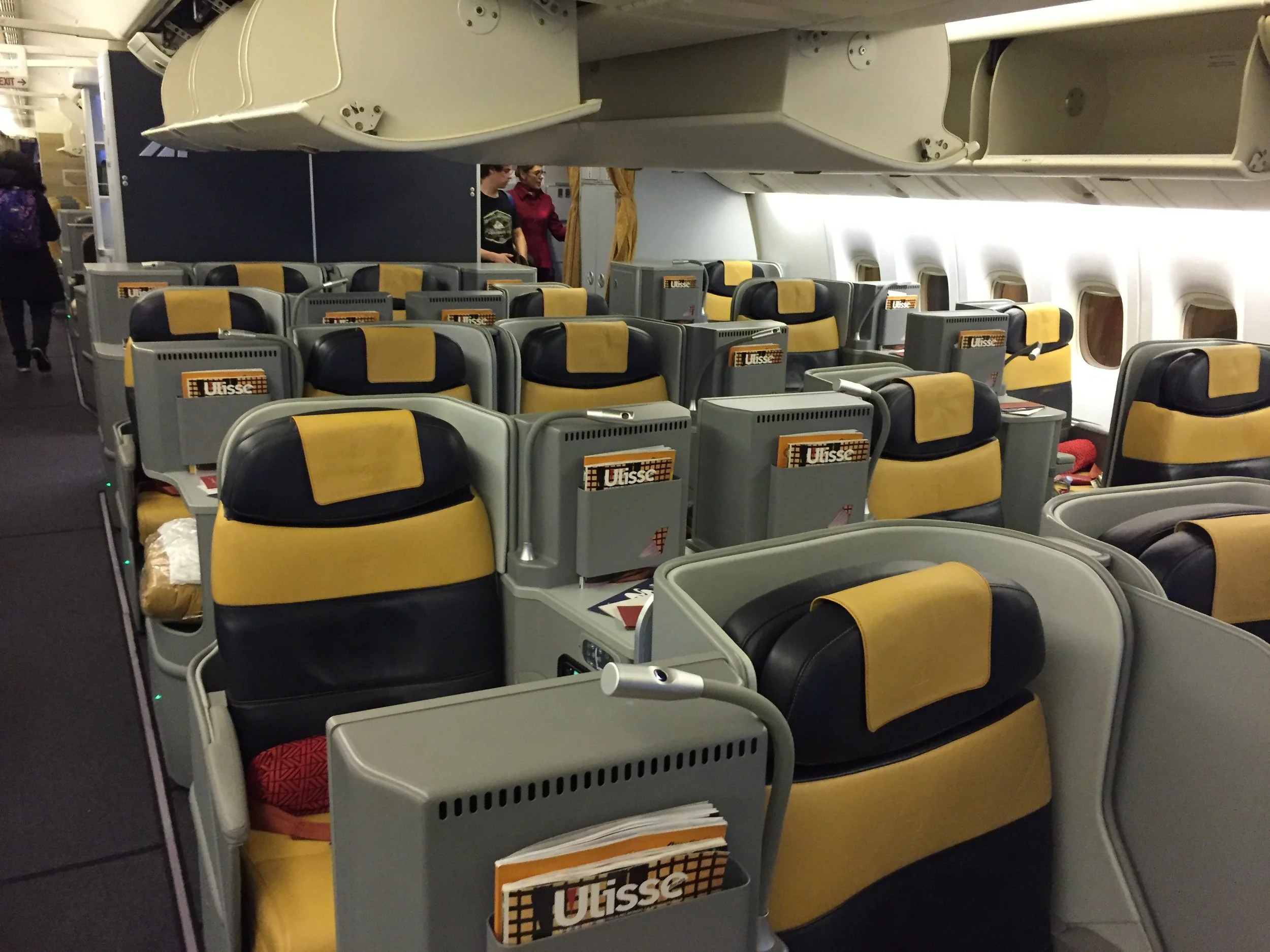Cabin-Check: Business Class at Alitalia