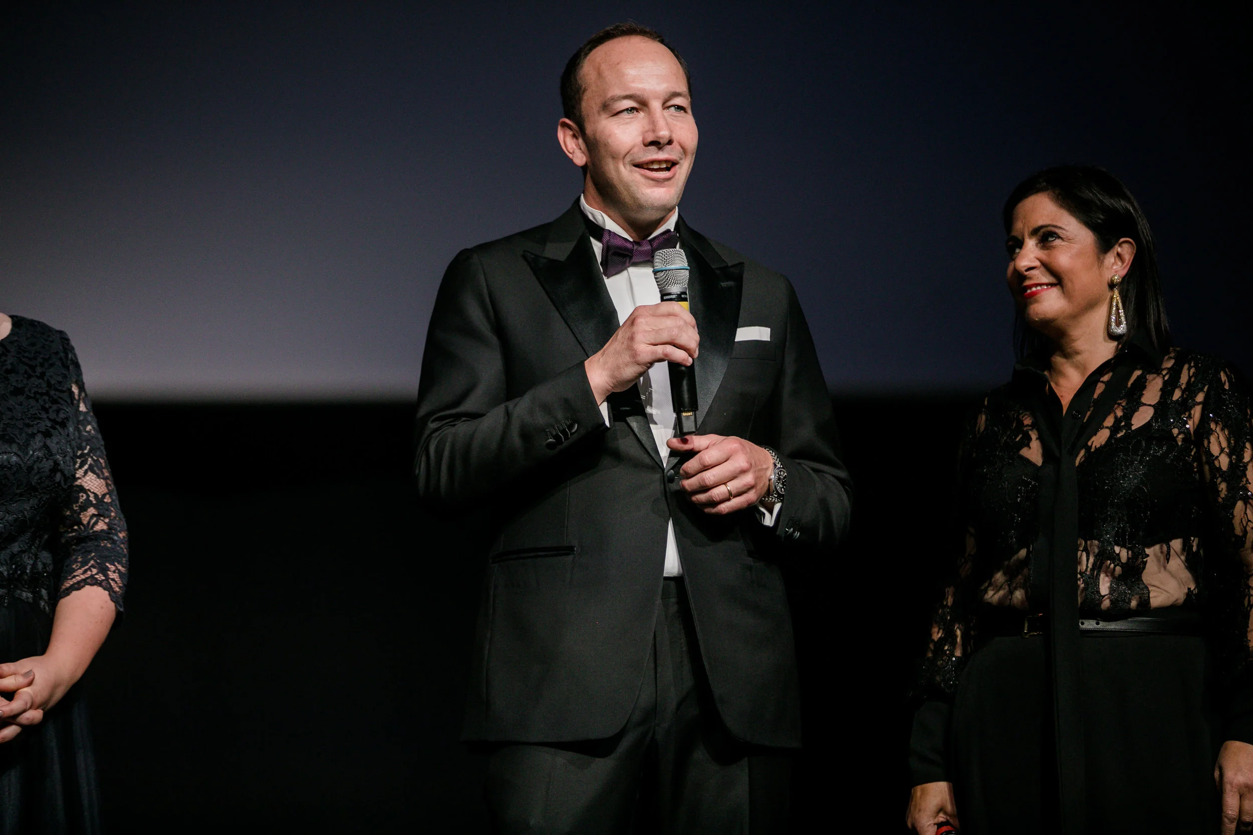 Mark Jacob, Managing Director of the Dolder Grand Hotel and Dr Pauline Burgener (Photo Credit: Andrea Monica Hug)