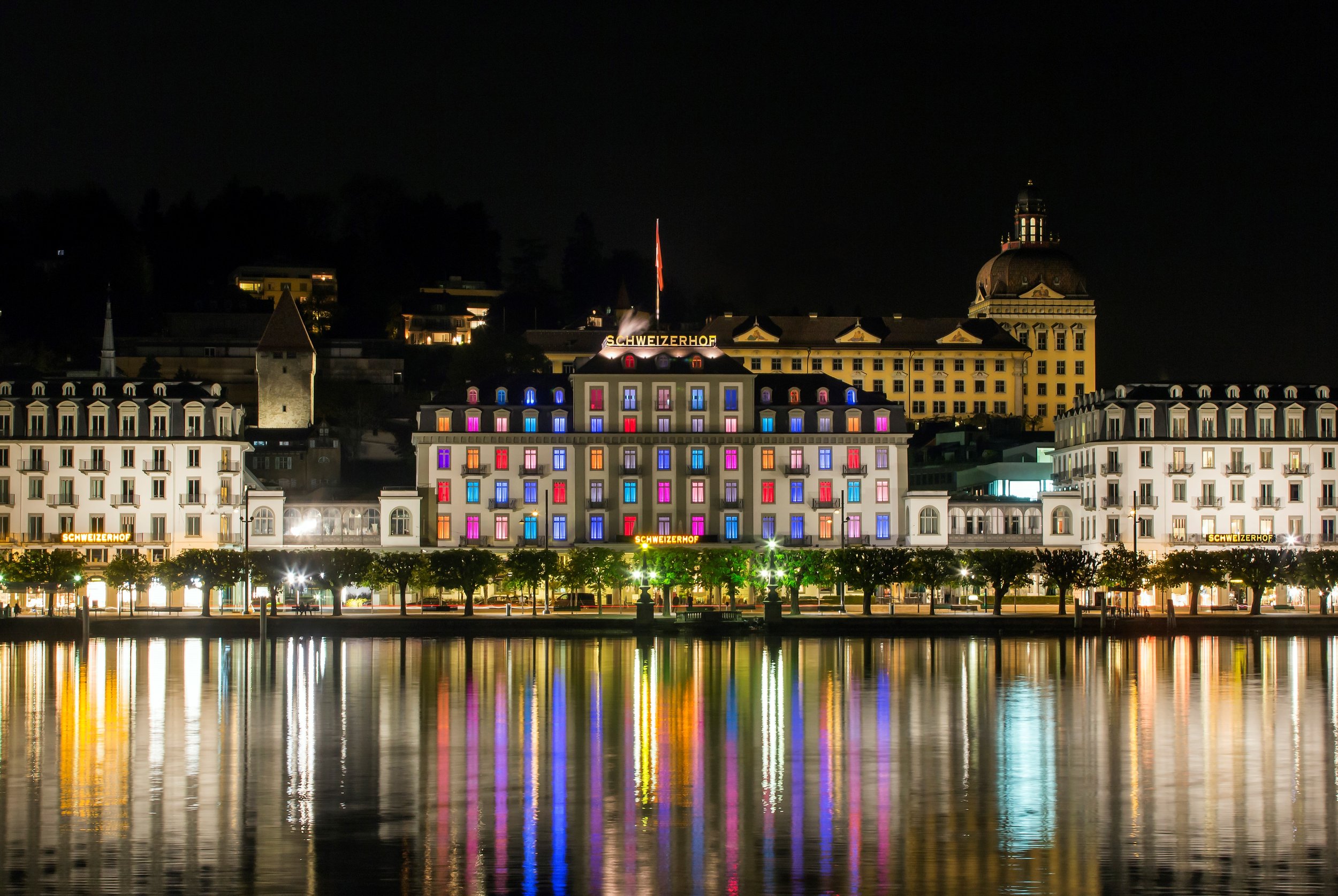 24 Hours at the Hotel Schweizerhof, Lucerne