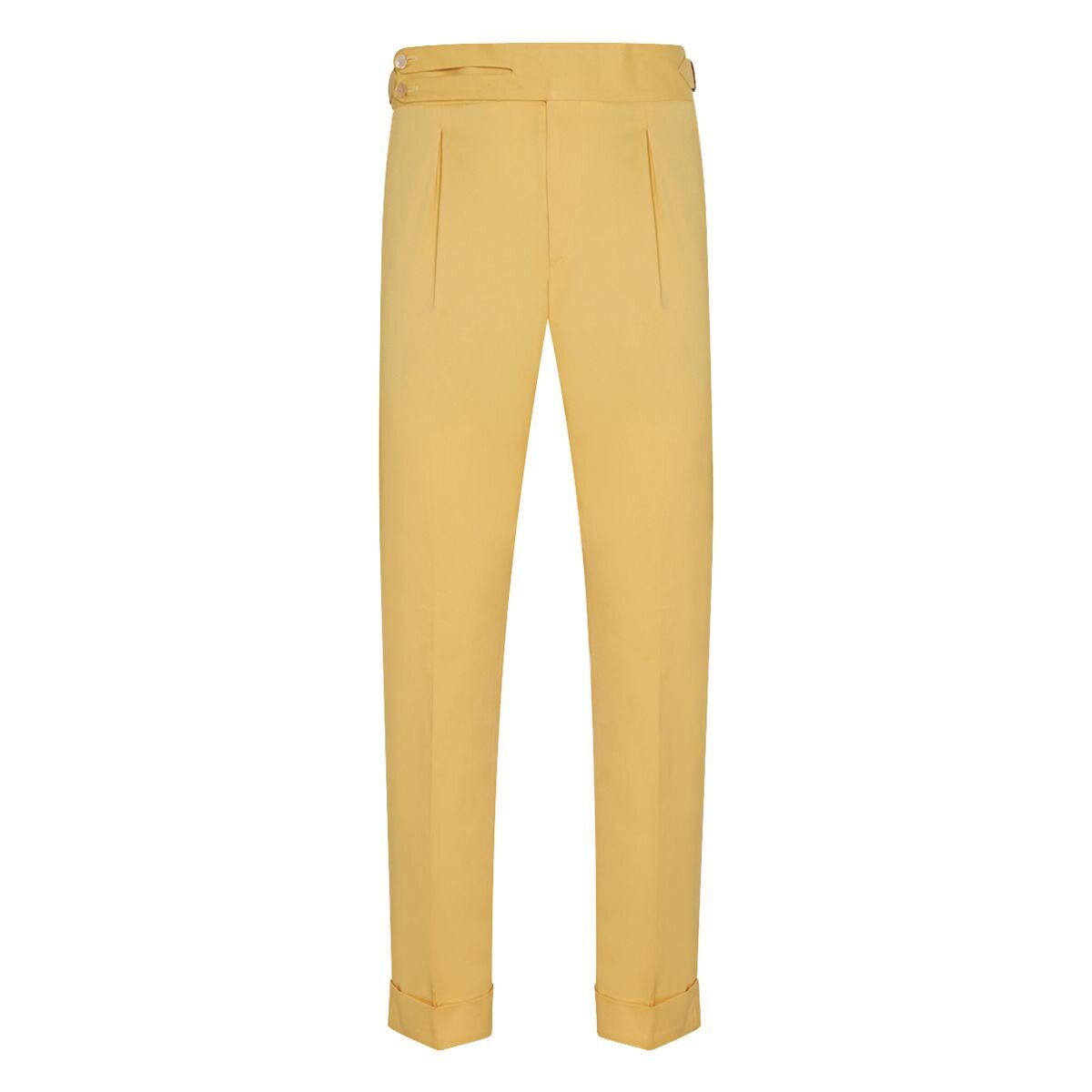 Yellow Cotton Trousers by Cordone 1956