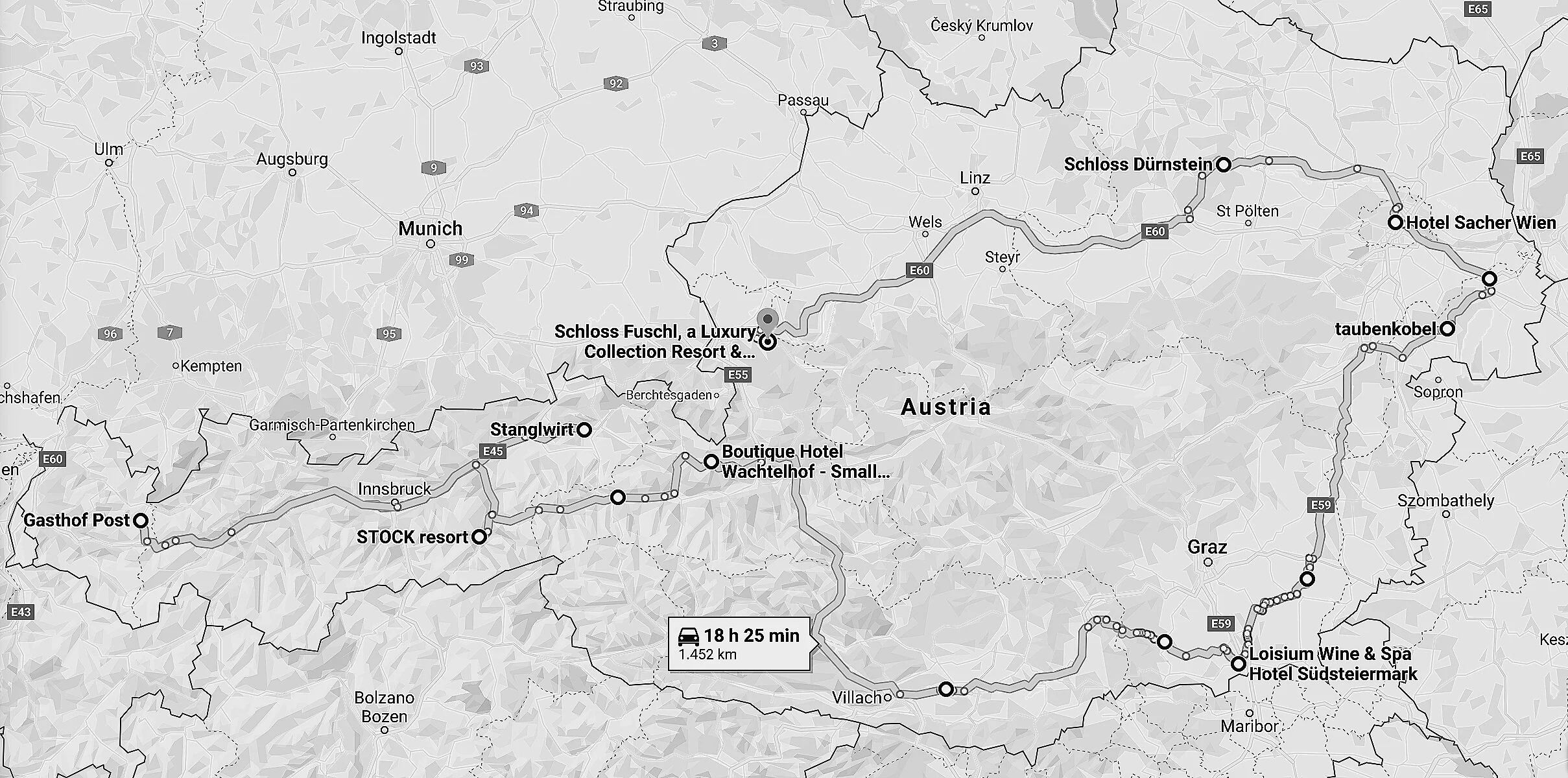 Austrian Roadtrip - The Luxury Edition