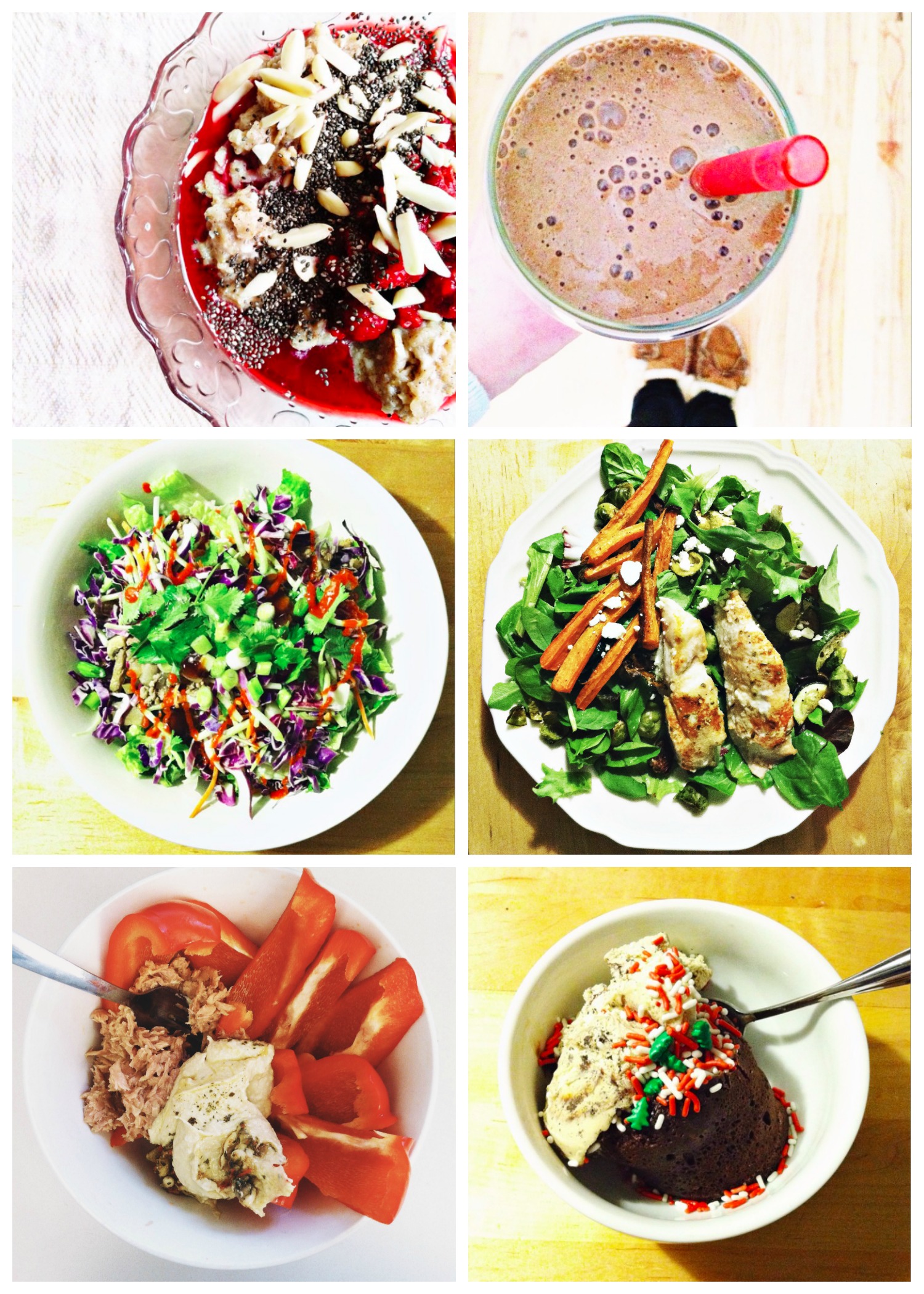 What I usually eat in a day.