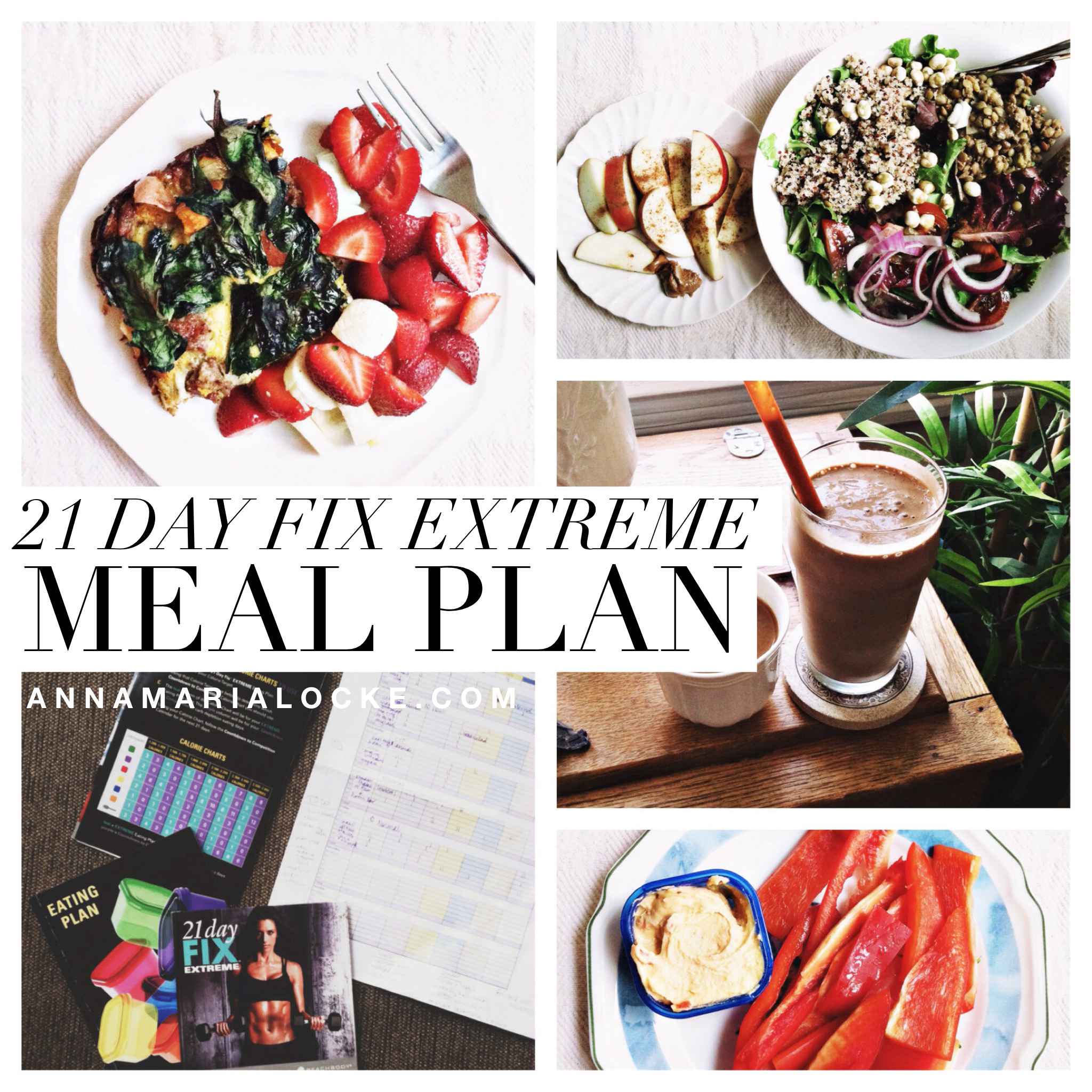 21 Day Fix Container Sizes & Portion Control Plan