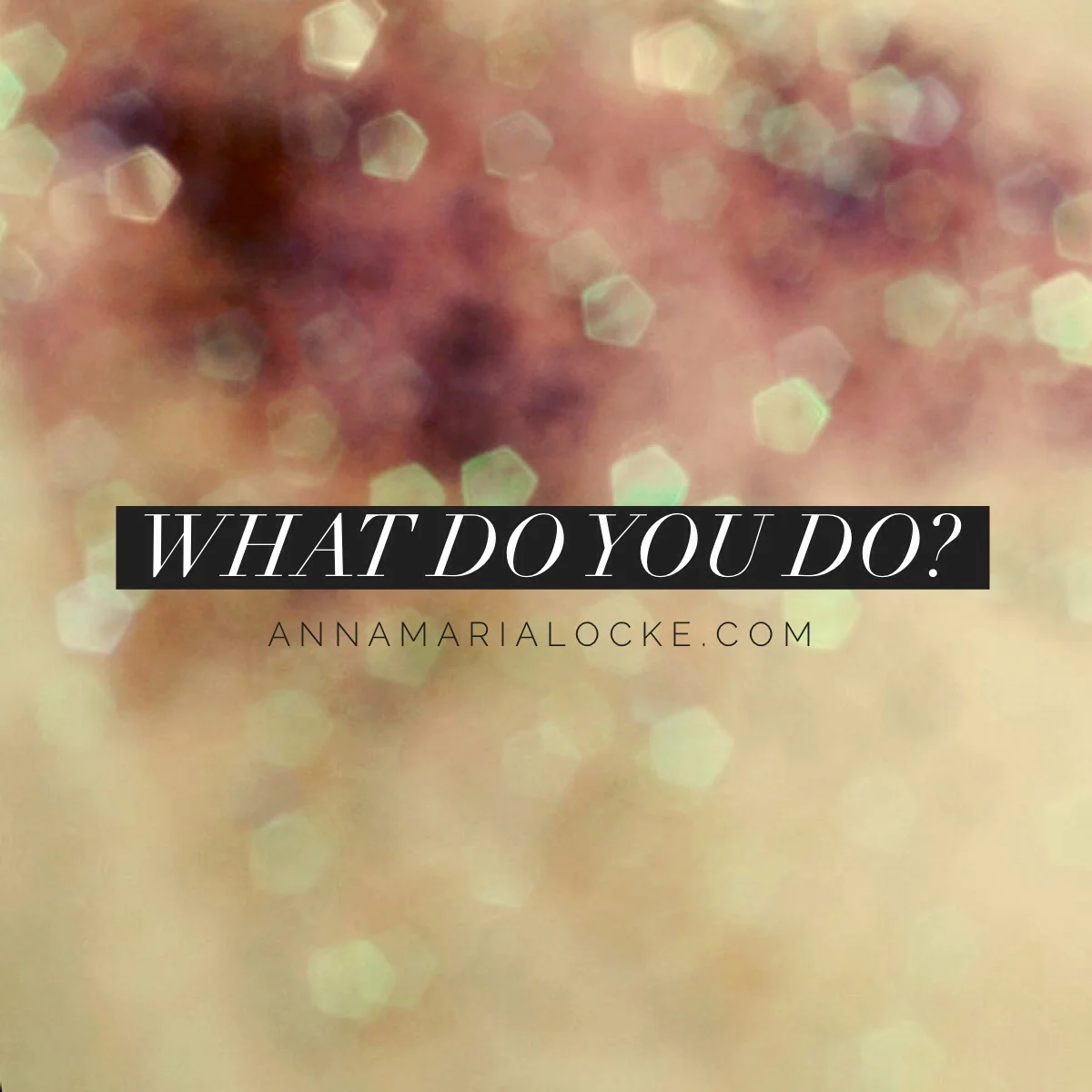 what do you do? my career identity crisis