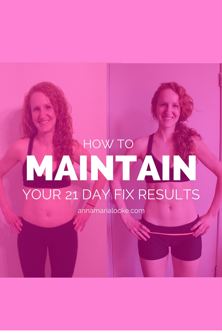My No-Strings-Attached 21 Day Fix Experience 
