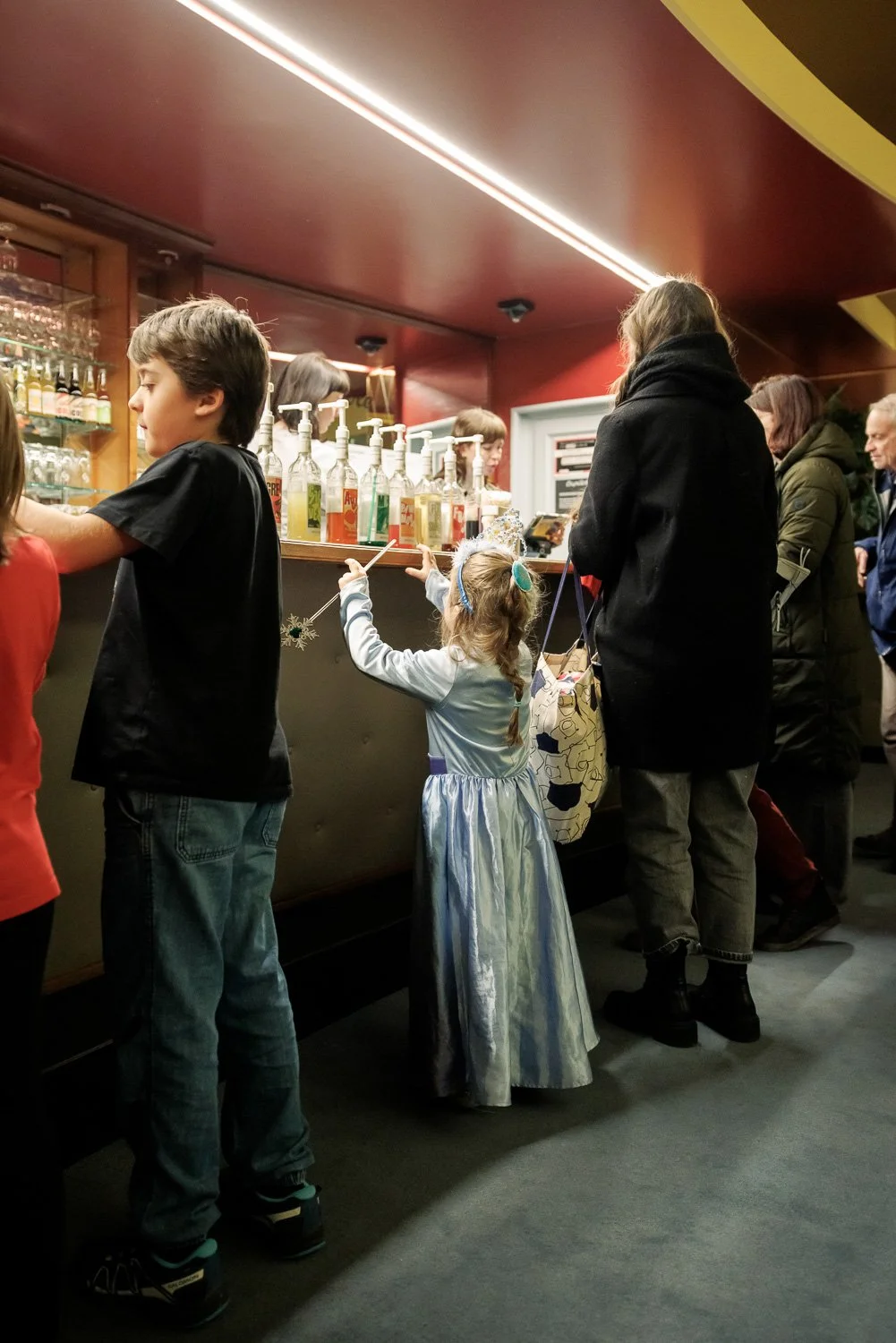 projection de "la reine des neiges" au cinema Capitole de la cinemathèque suisse à Lausanne
