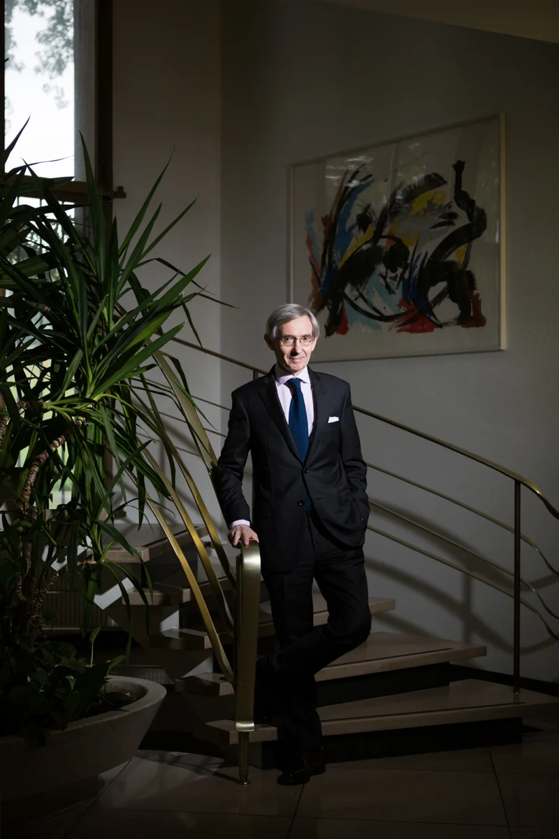 Monsieur l'Ambassadeur de France en Suisse, Michel Duclos. Juillet 2014.