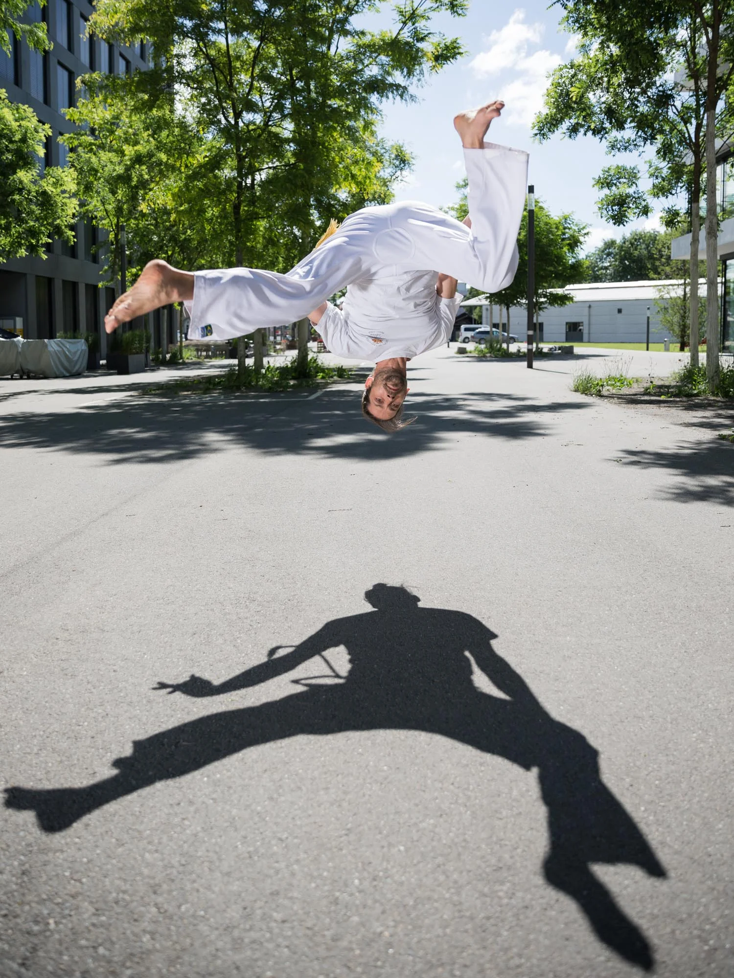 Stefan Jeker, professeur de capoeira à Berne.