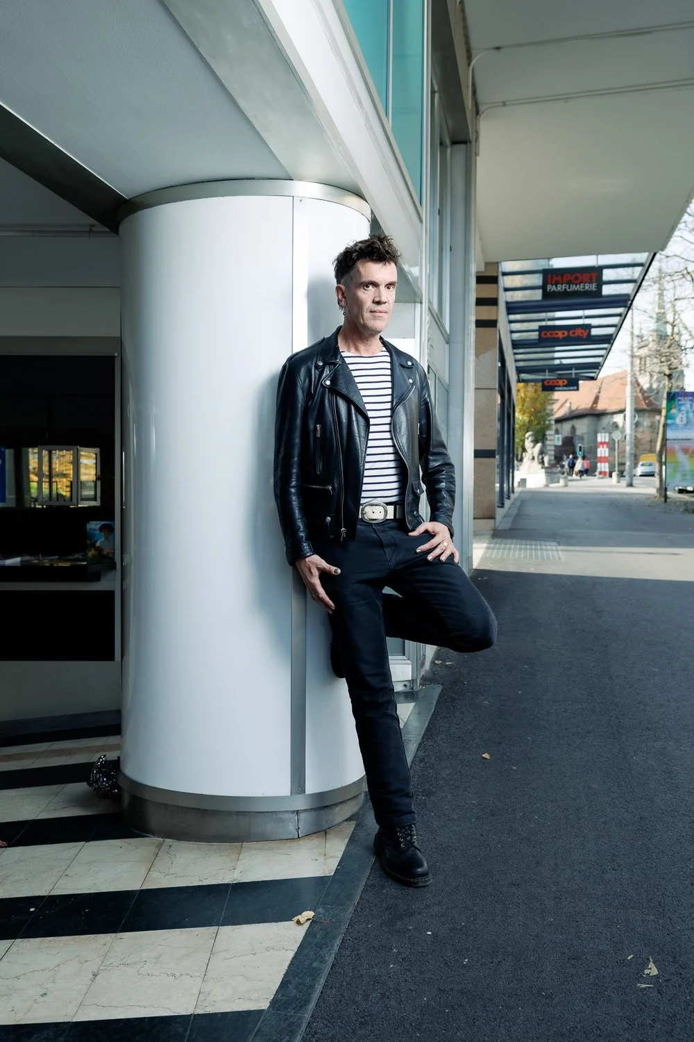 Portrait de Stéphane Riethauser, novembre 2025. Cinémathèque suisse à Lausanne