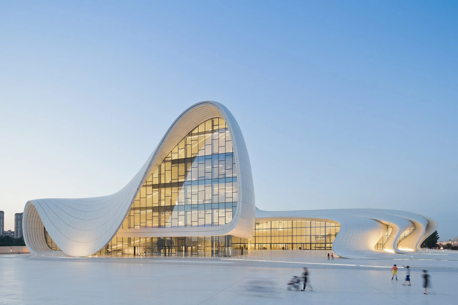 Heydar Aliyev centre, Baku, Azerbaijan (Credit: Zaha Hadid Architects)