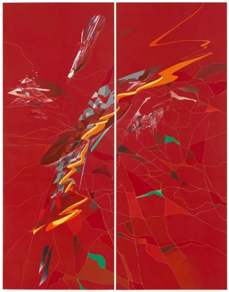Detail from Zaha Hadid’s Metropolis 1988 (Credit Zaha Hadid Architects)