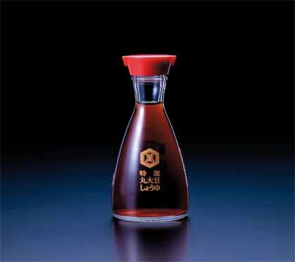 The Kikkoman soy sauce bottle