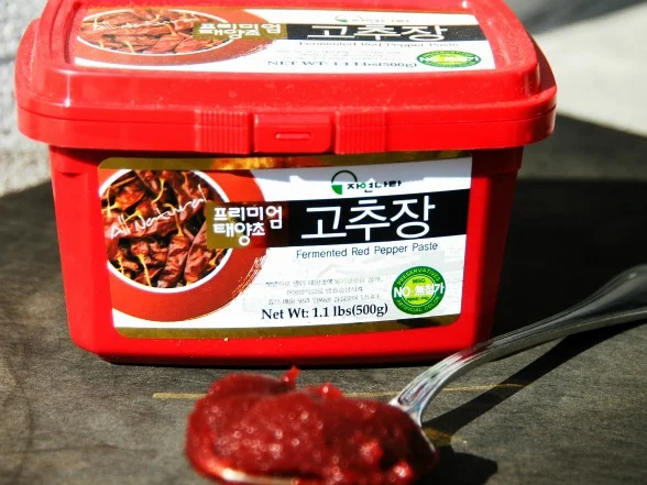 One brand of Gochujang