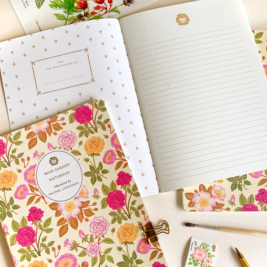 Secret Handmade Notebook Secret Garden Irish Made Notebook Collection