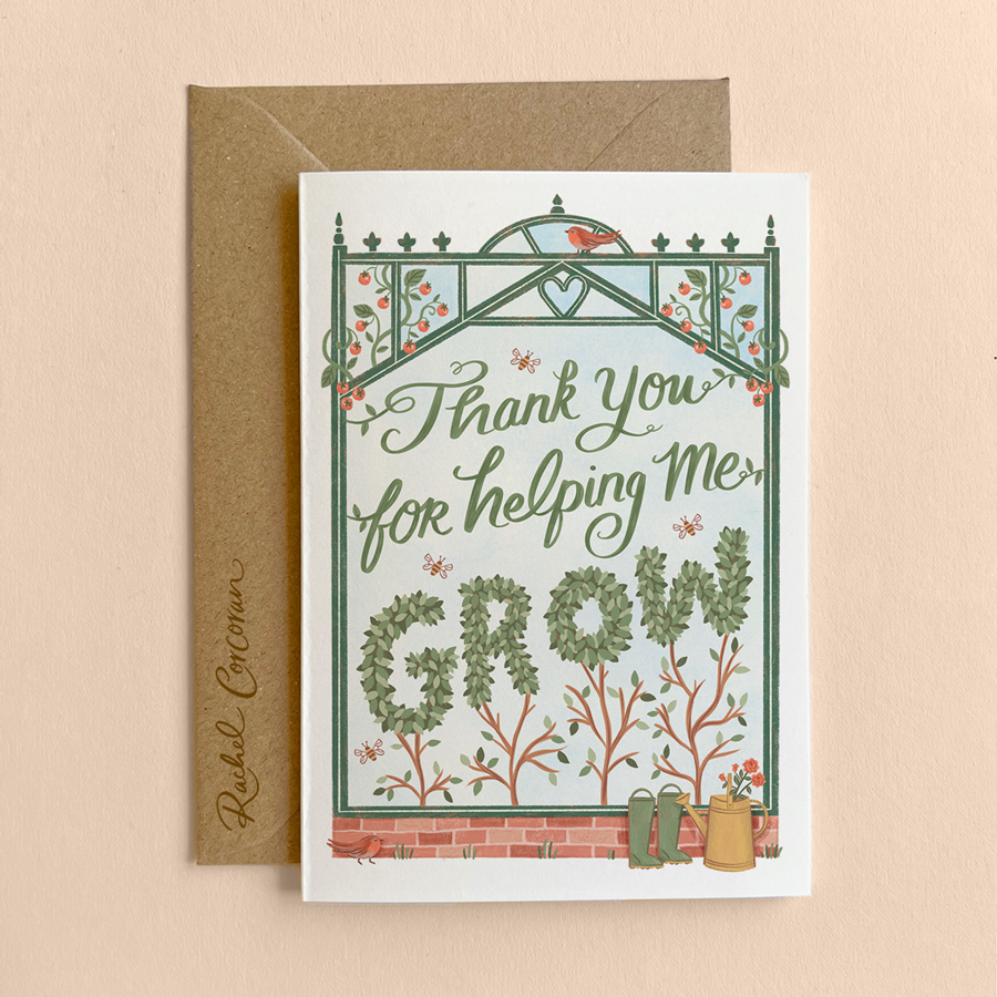Thank You For Helping Me Grow