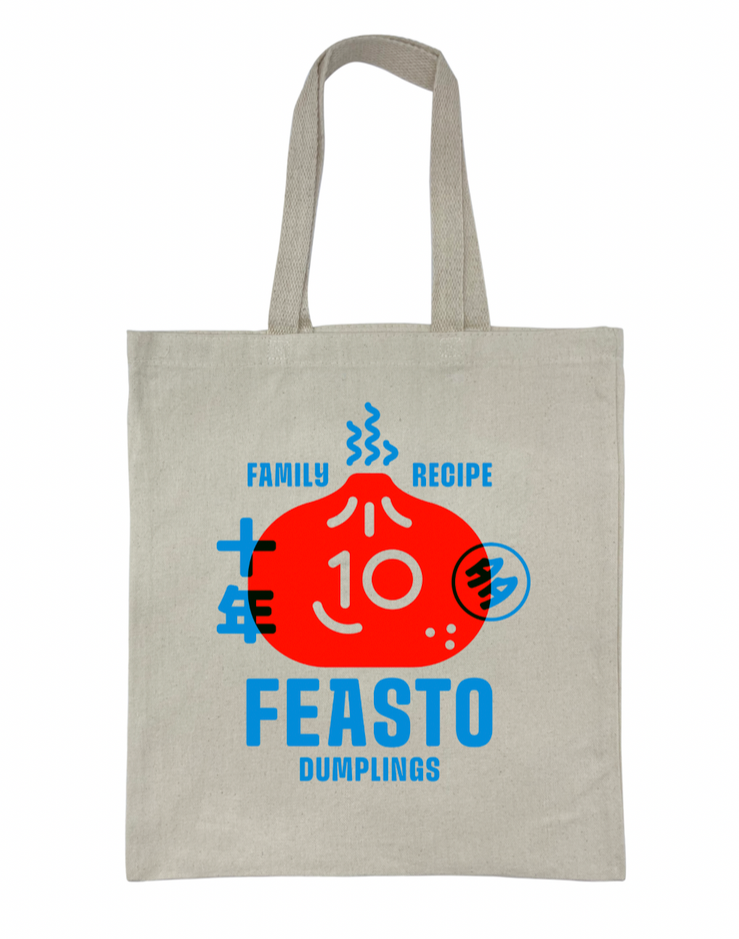 feasTO 10 year Dumpling Tote