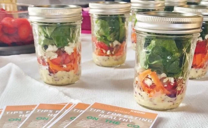 Mason Jar Salads #latepost