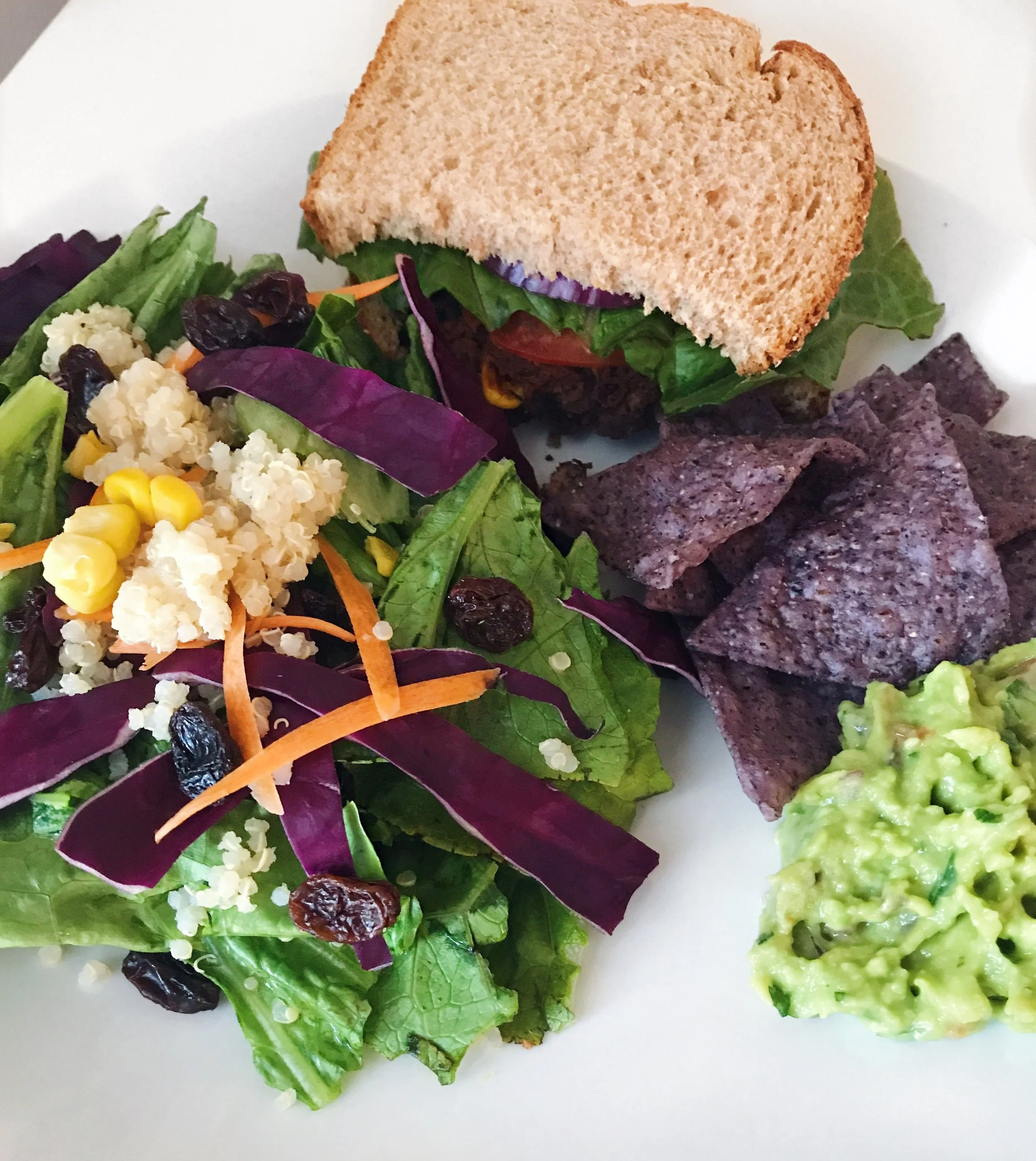 2 for 1: Easy Black Bean Burgers & Guac Recipe