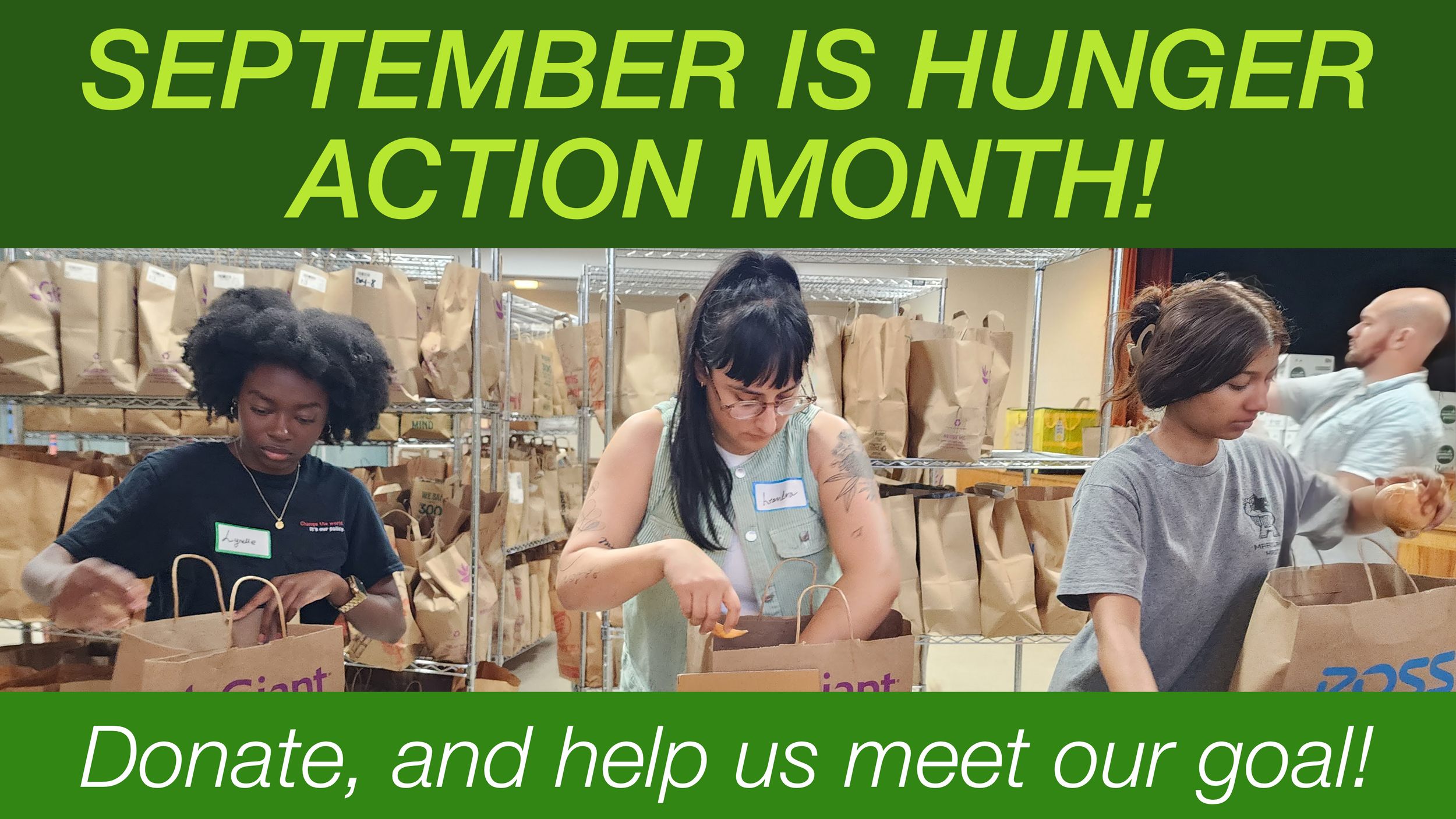 September is Hunger Action Month