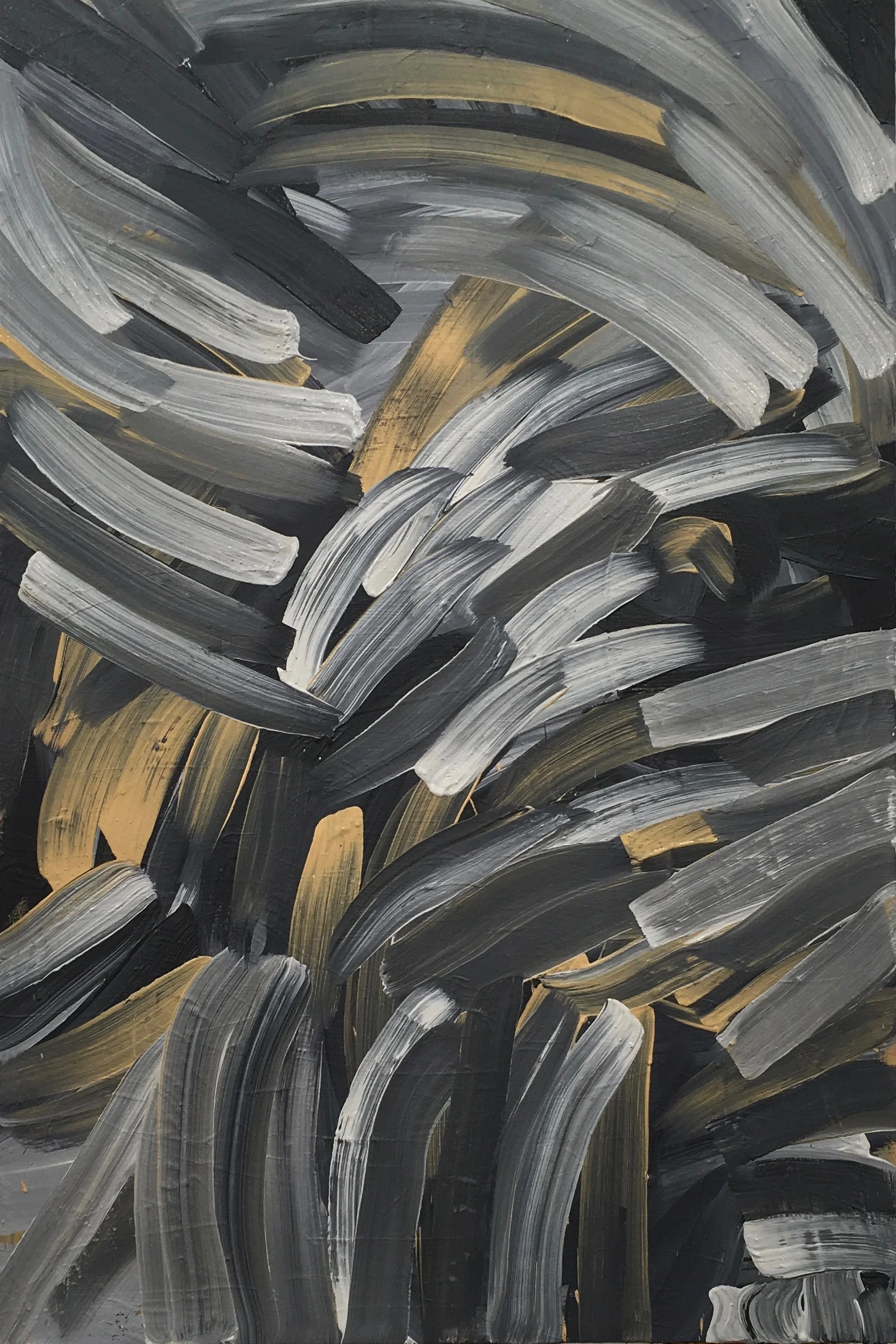FALA, 2017 Acrylic on canvas, 60 x 40 inches (152.4 x 101.6 cm)