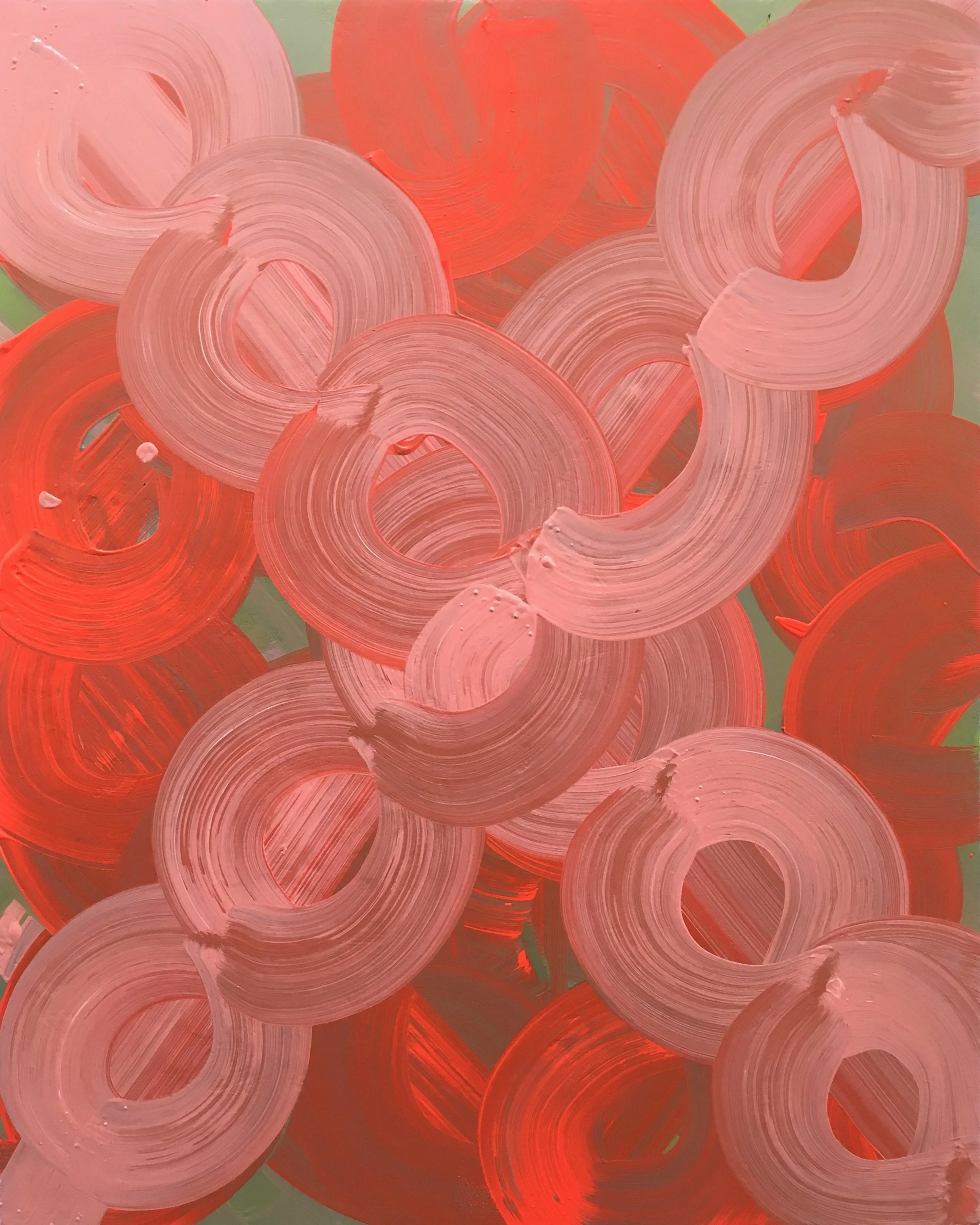 TRUE LOVE, 2016 Acrylic paint on wood panel, 30 x 24 x 2 inches (76.2 x 60.96 x 5.08 cm)