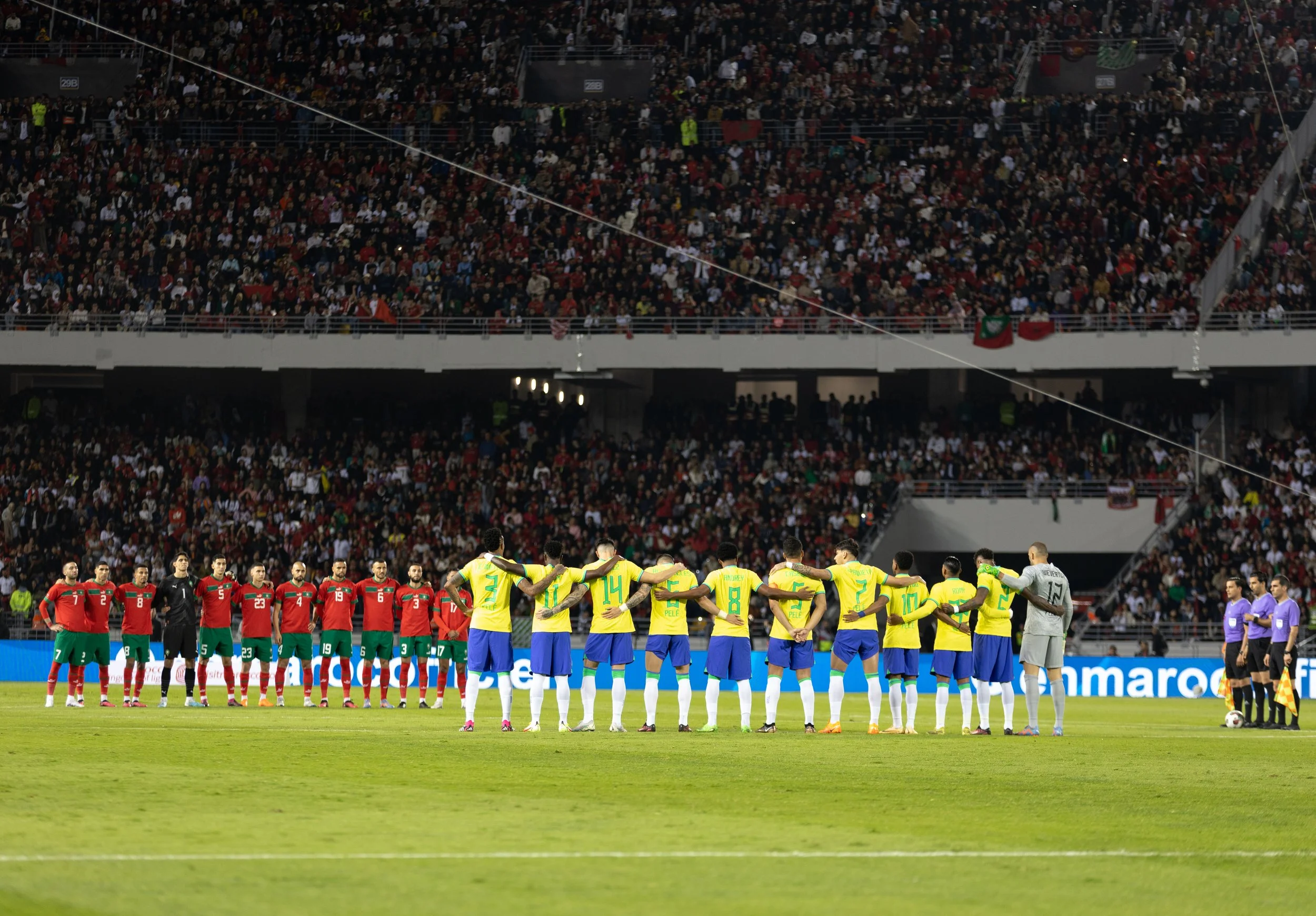Morocco vs Brazil — Jinane Ennasri