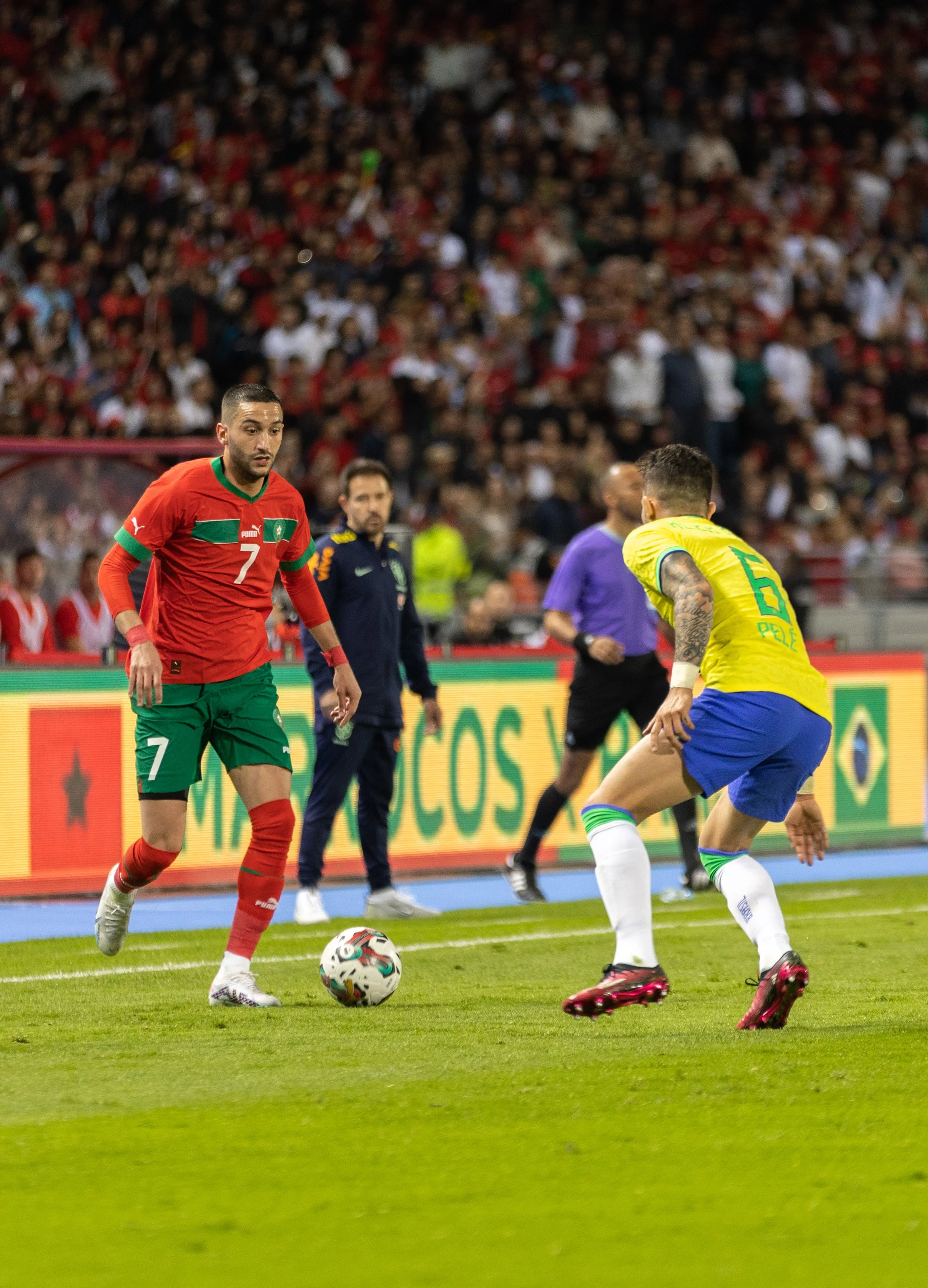 Morocco vs Brazil — Jinane Ennasri