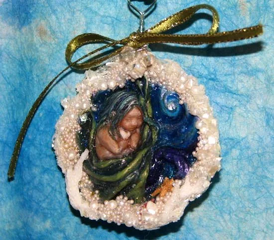 Miniature relief sculpture