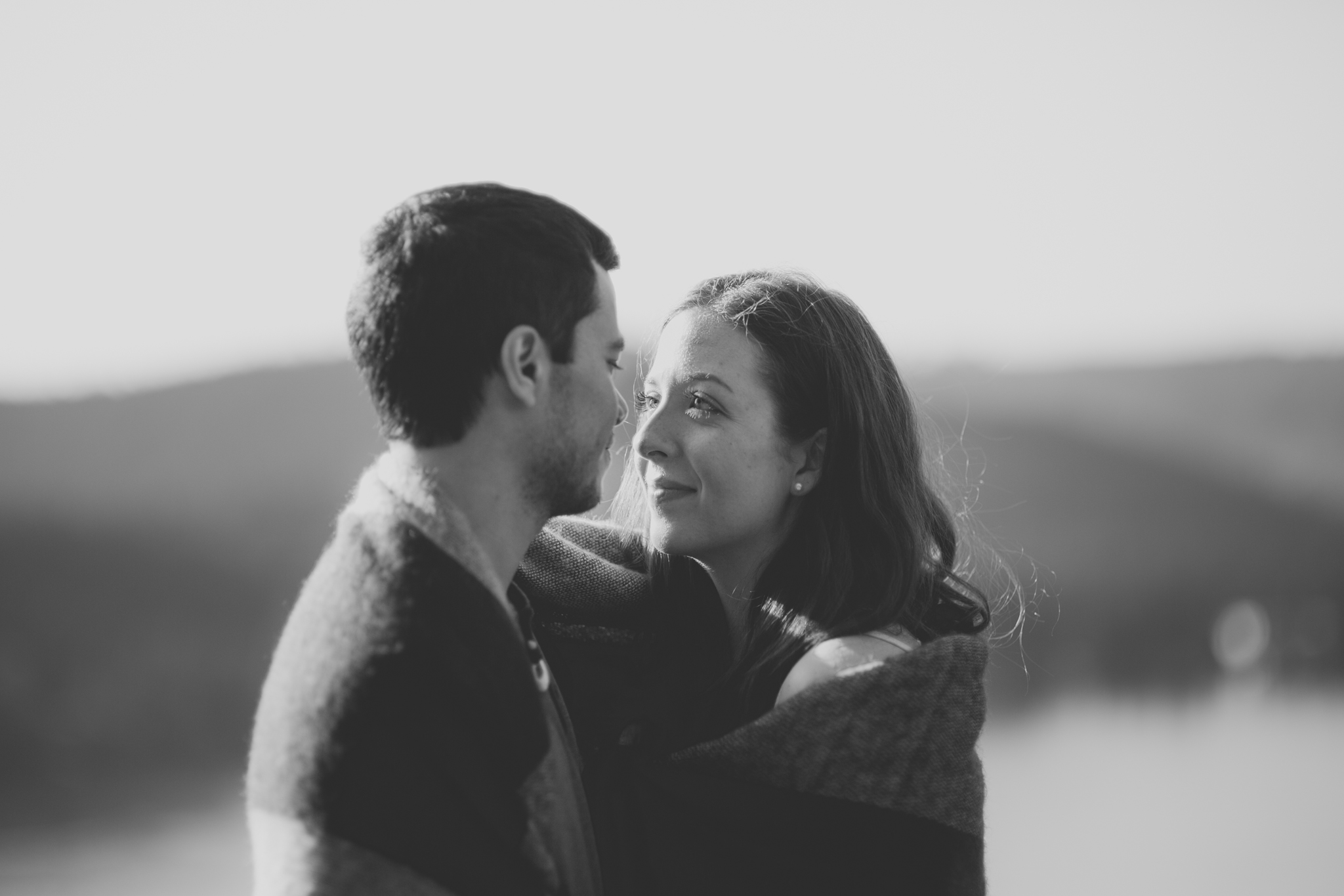 A North Vancouver Deep cove and Quarry rock engagement session. Vancouver wedding, lifestyle and portrait photographer. Lesley Laine