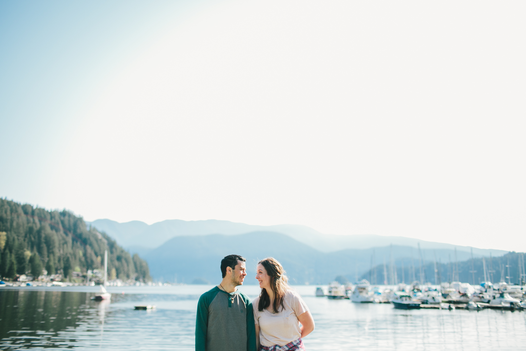  A North Vancouver Deep cove and Quarry rock engagement session.  Vancouver&nbsp;wedding, lifestyle and portrait&nbsp;photographer. Lesley Laine 