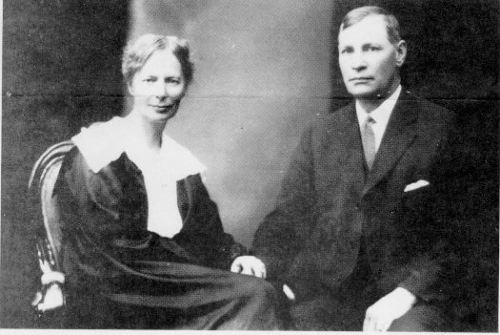 August og Anna Rudd