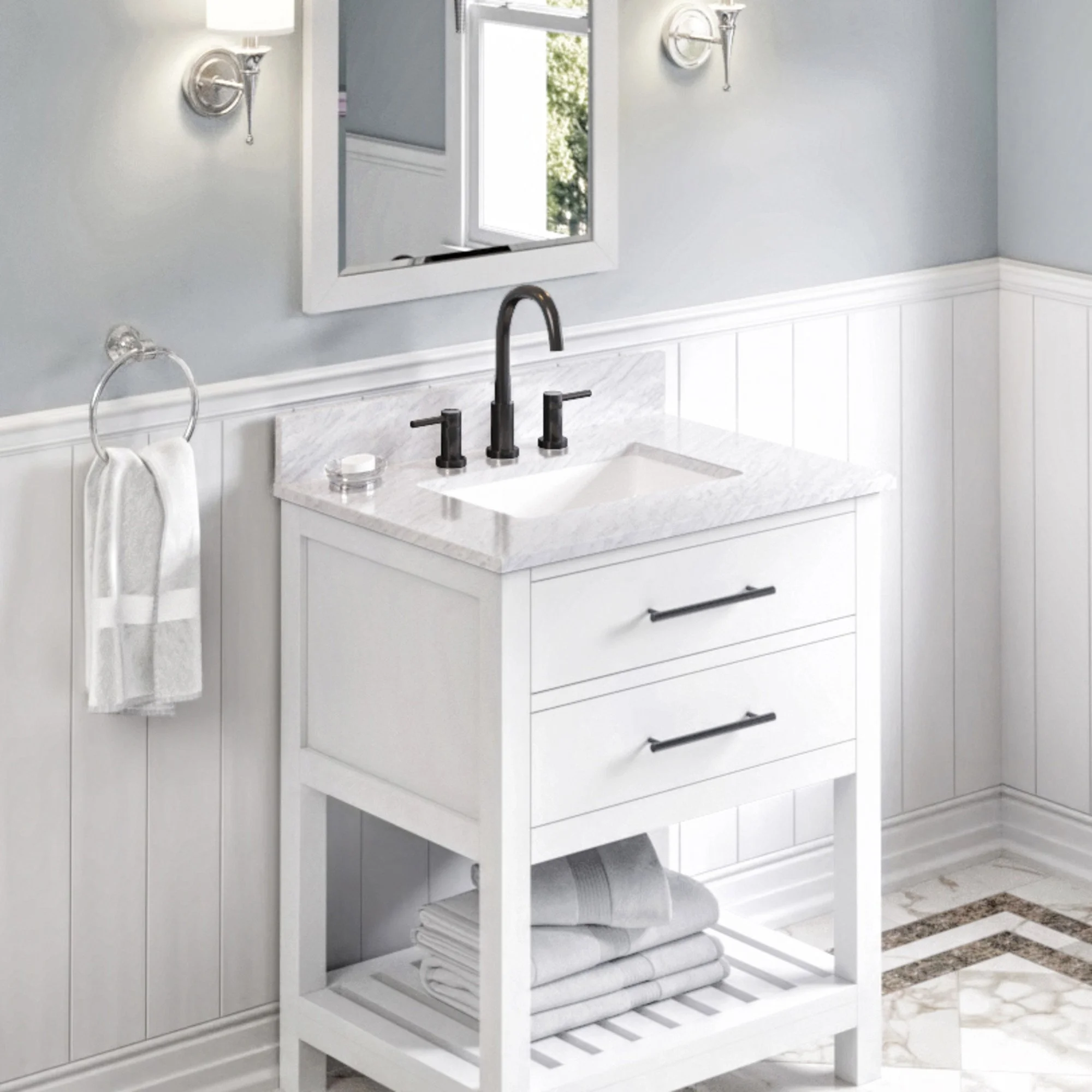 White Carrara Marble