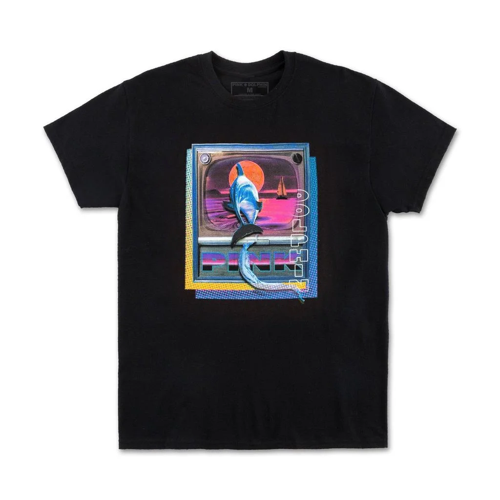 Pink Dolphin Dolphin Tube Tee Summer '19 (Black)