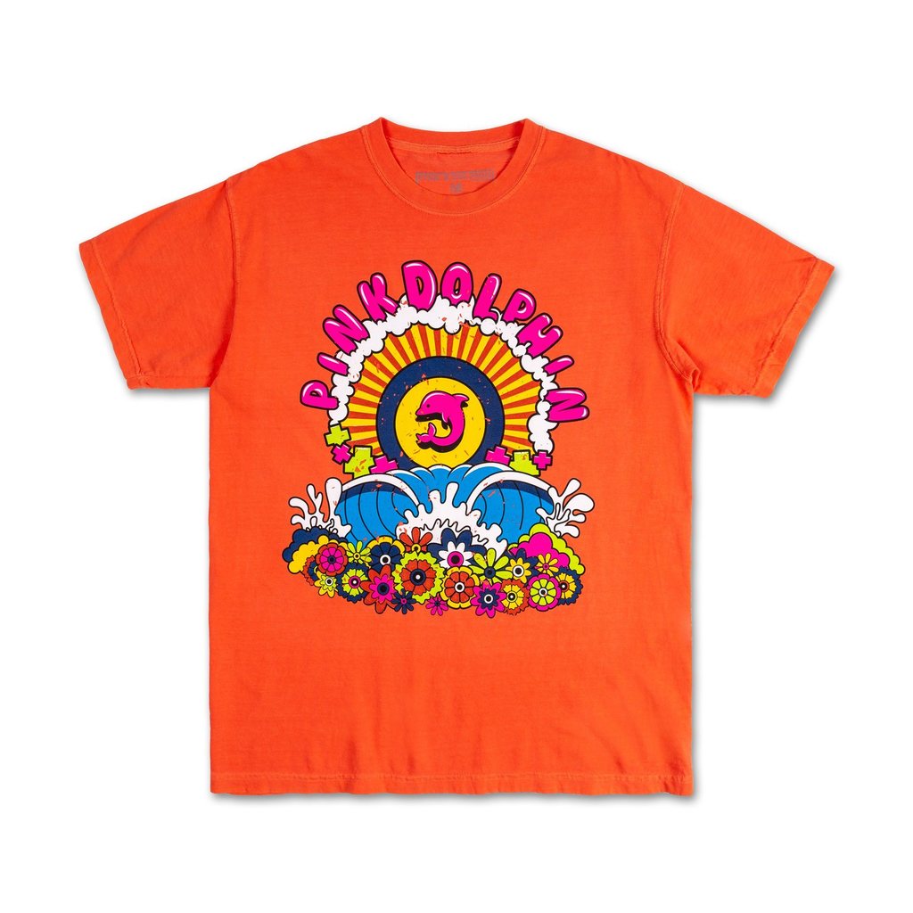 Pink Dolphin Shangri LA Tee Summer '19 (Orange)
