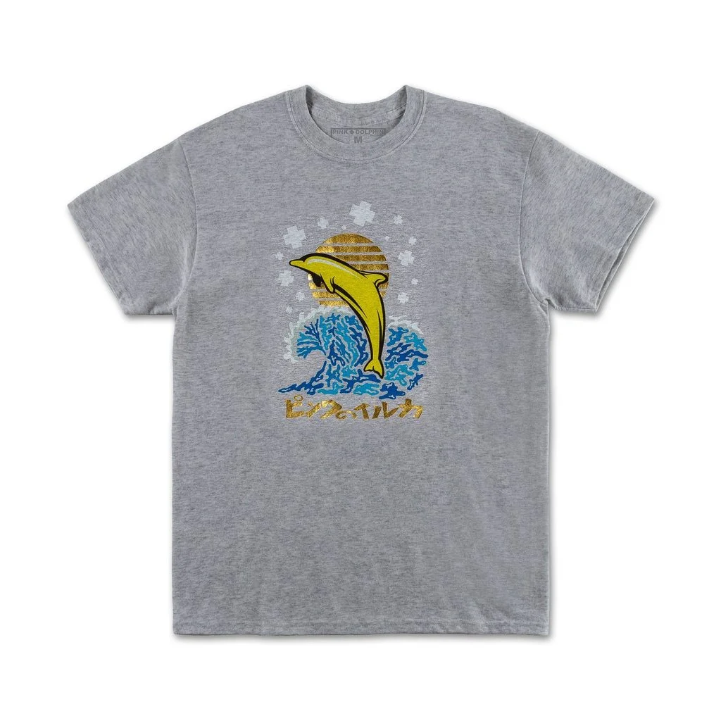 Pink Dolphin Splash Down Tee Summer '19 (Grey)