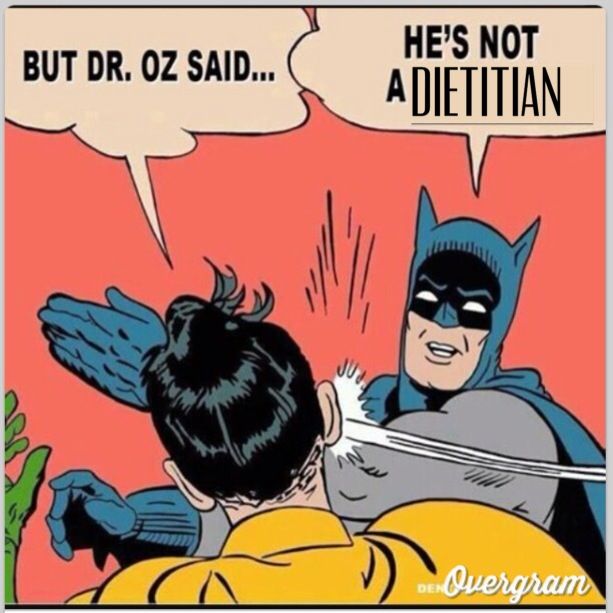 A dietetics joke never hurt anyone ;)