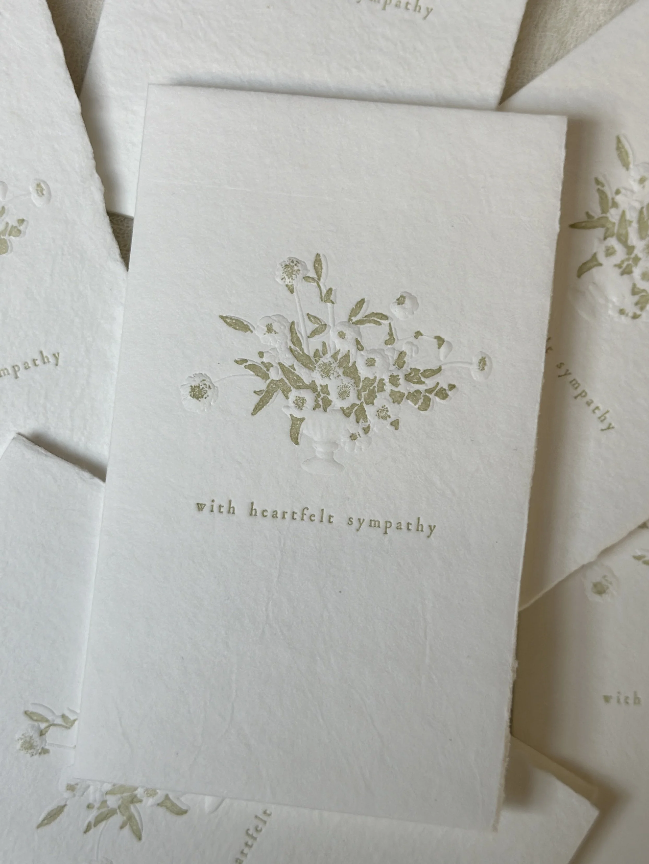 Elegant Condolence Card